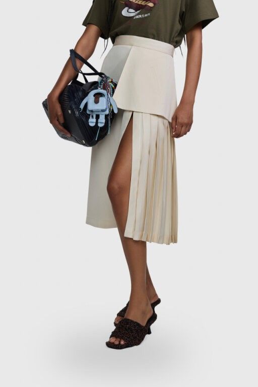 SAIA FUSCA AREIA | FUSCA SKIRT SAND