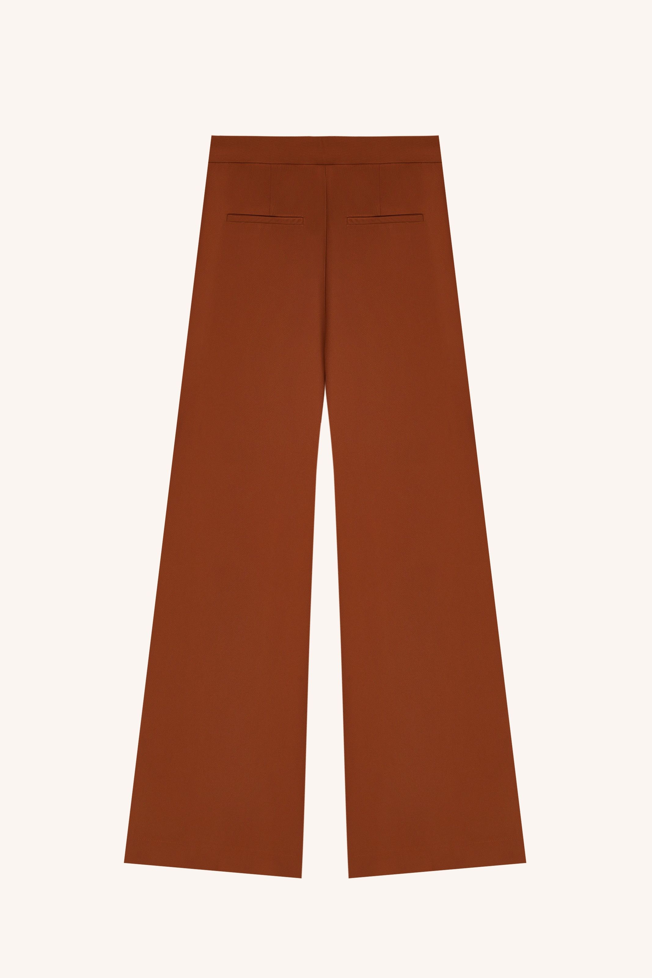 CALÇA CENA CREPE TERRACOTA | CENA CREPE TROUSERS TERRACOTTA