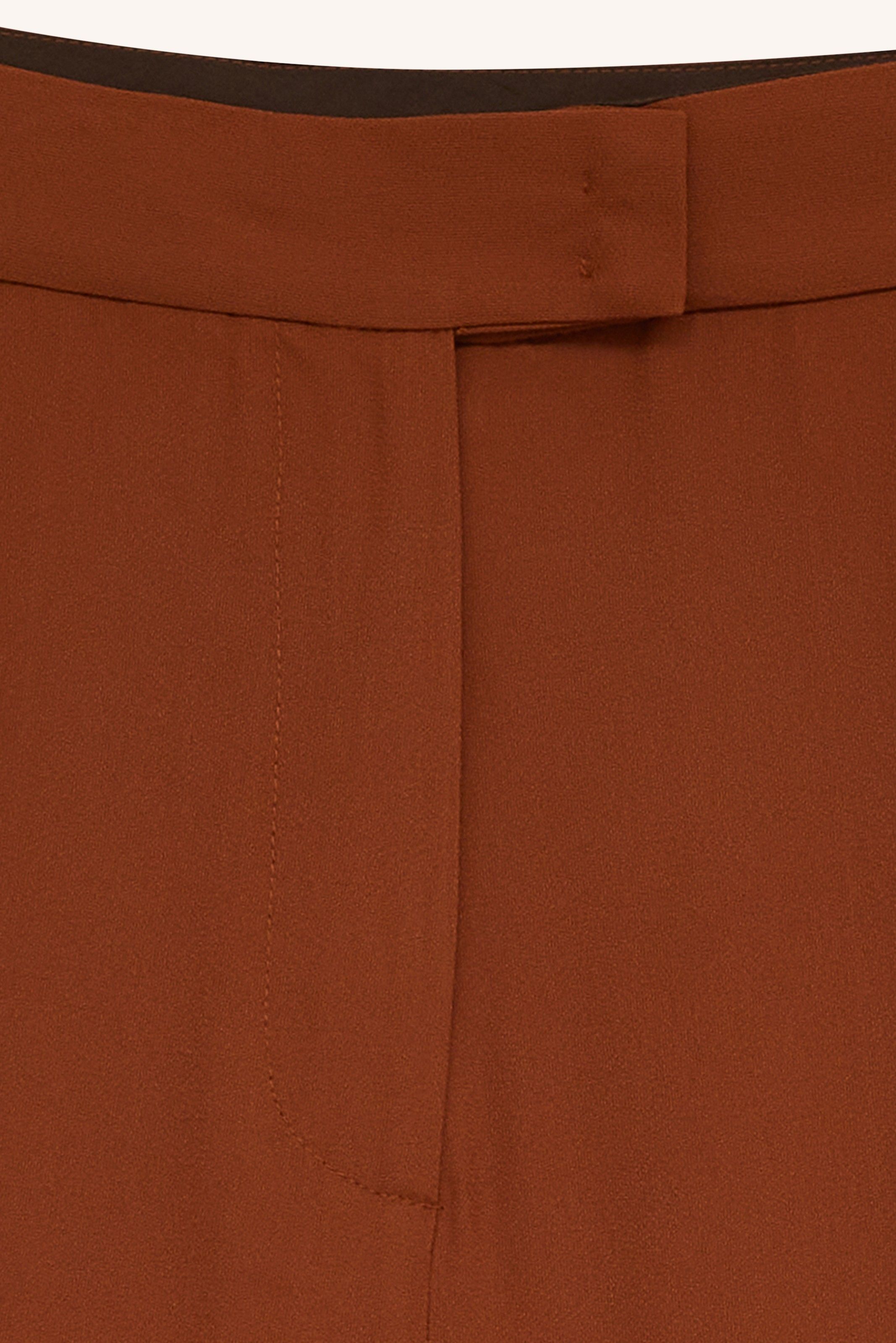 CALÇA CENA CREPE TERRACOTA | CENA CREPE TROUSERS TERRACOTTA