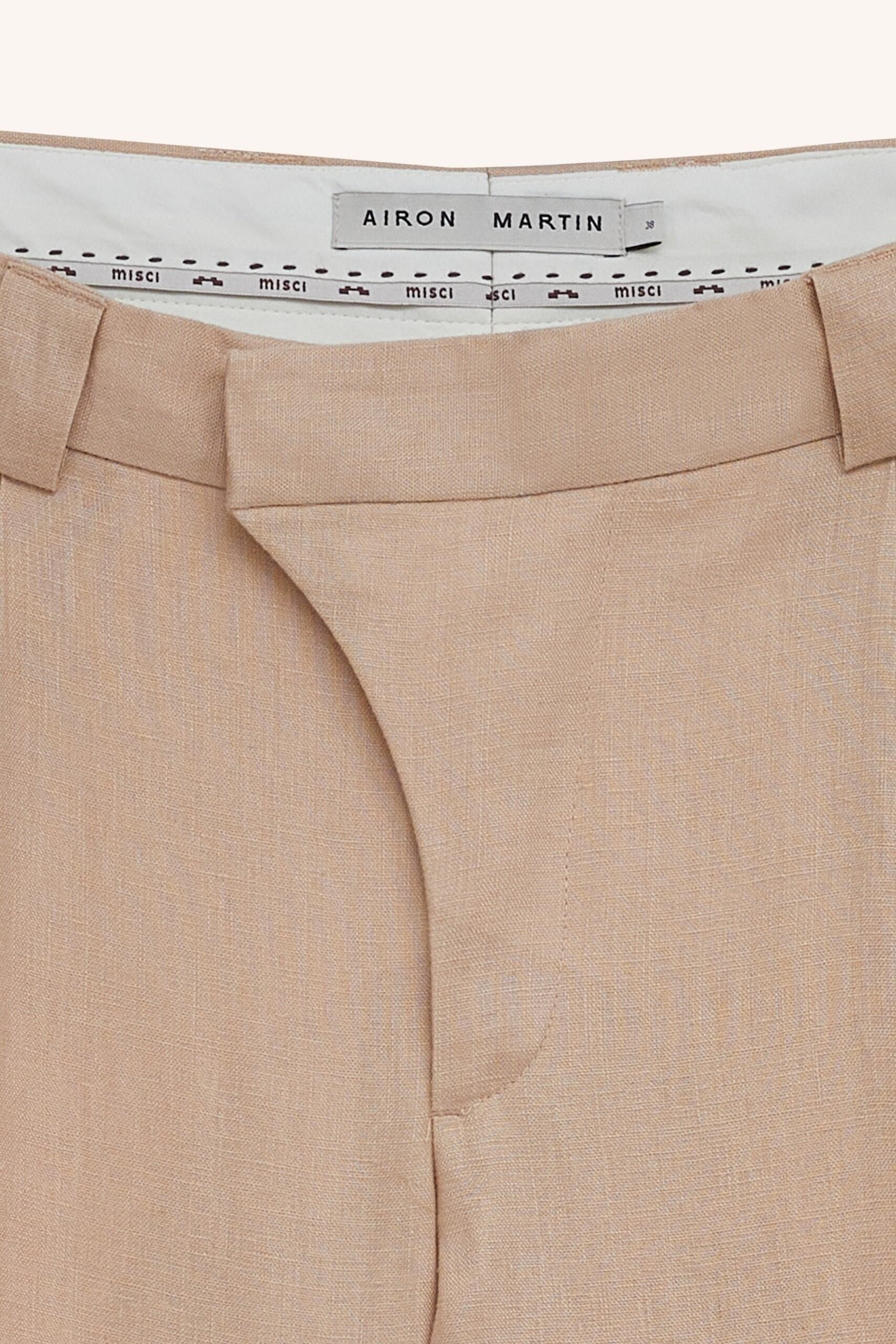 CALÇA NELSON LINHO CARAMELO | NELSON CARAMEL LINEN PANTS