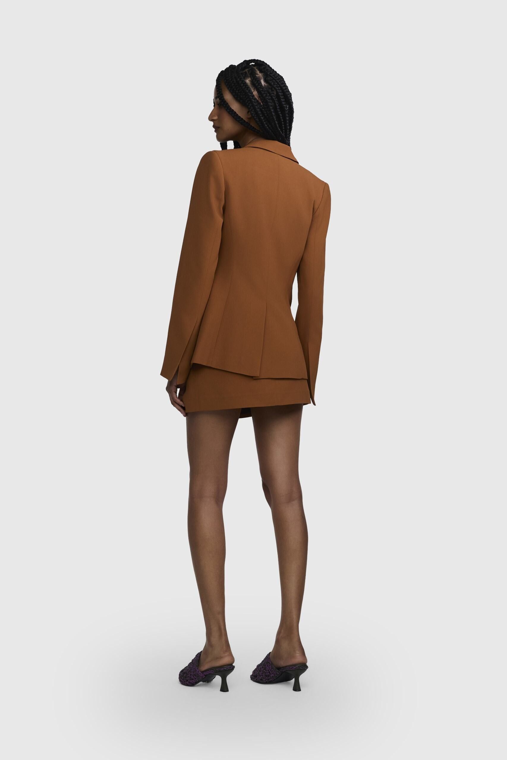 BLAZER CENA CREPE TERRACOTA | CENA CREPE BLAZER  TERRACOTTA