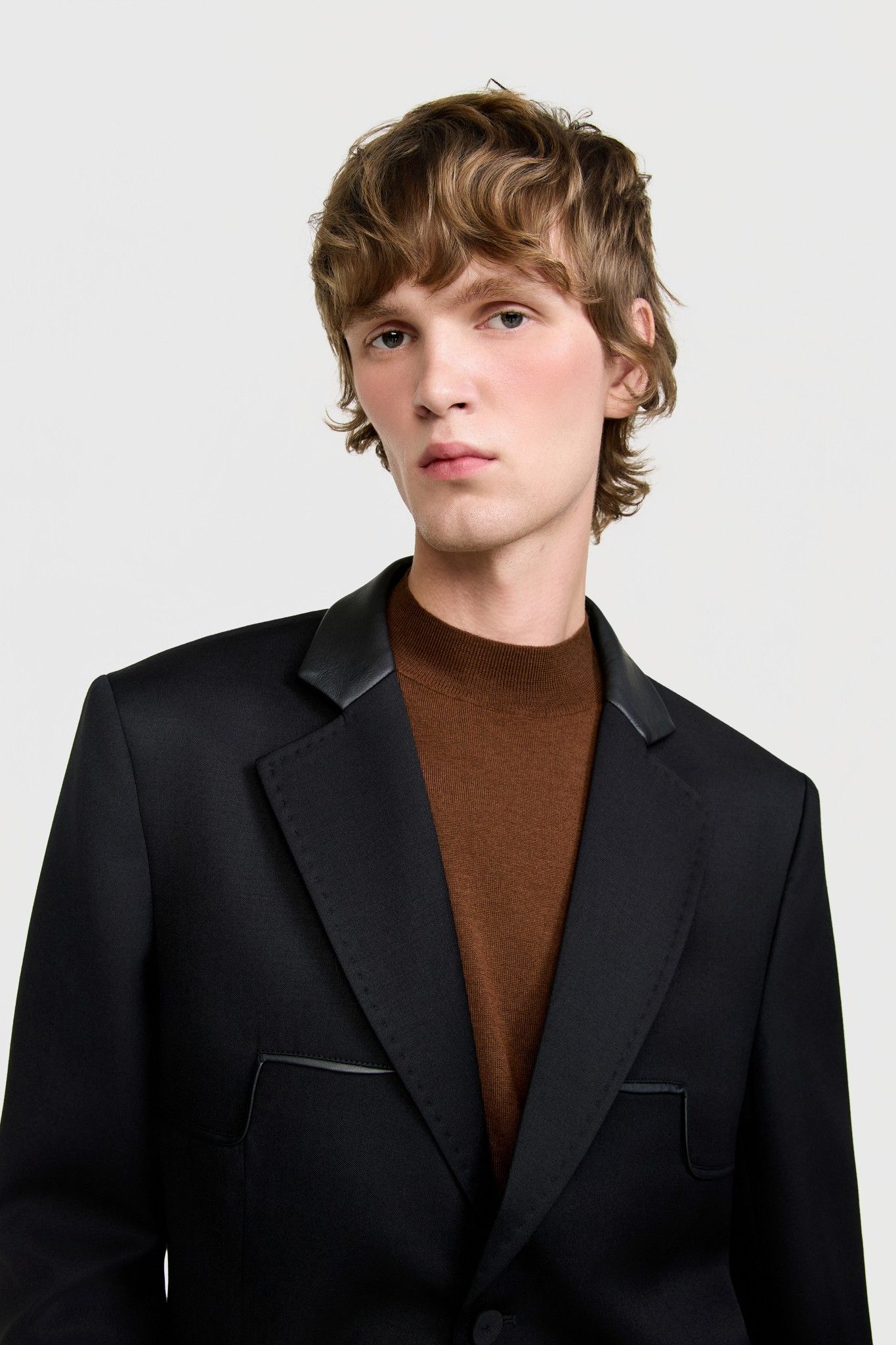 BLAZER ÍCONE LÃ FRIA PRETO | ÍCONE COOL WOOL BLACK BLAZER