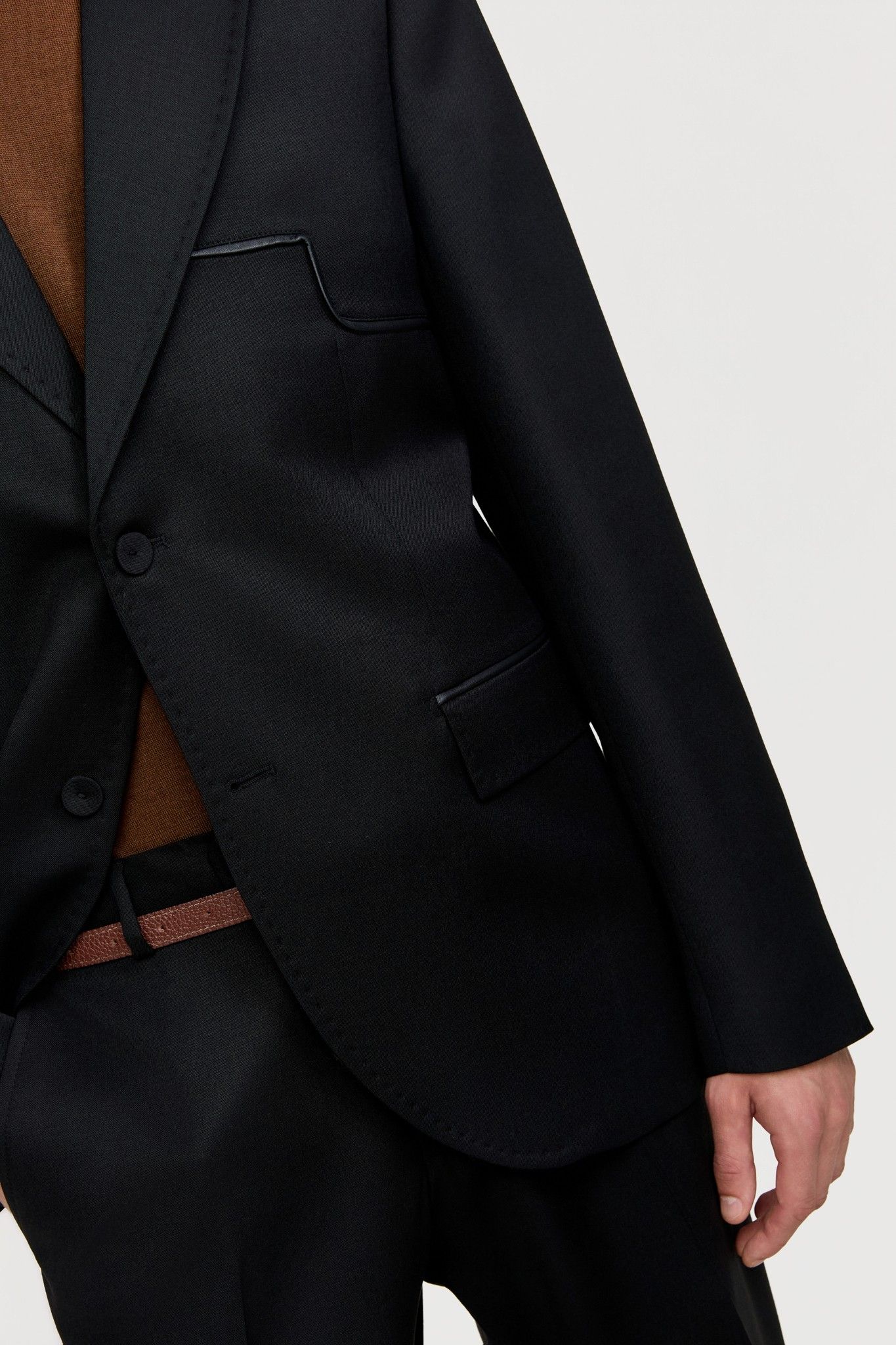 BLAZER ÍCONE LÃ FRIA PRETO | ÍCONE COOL WOOL BLACK BLAZER