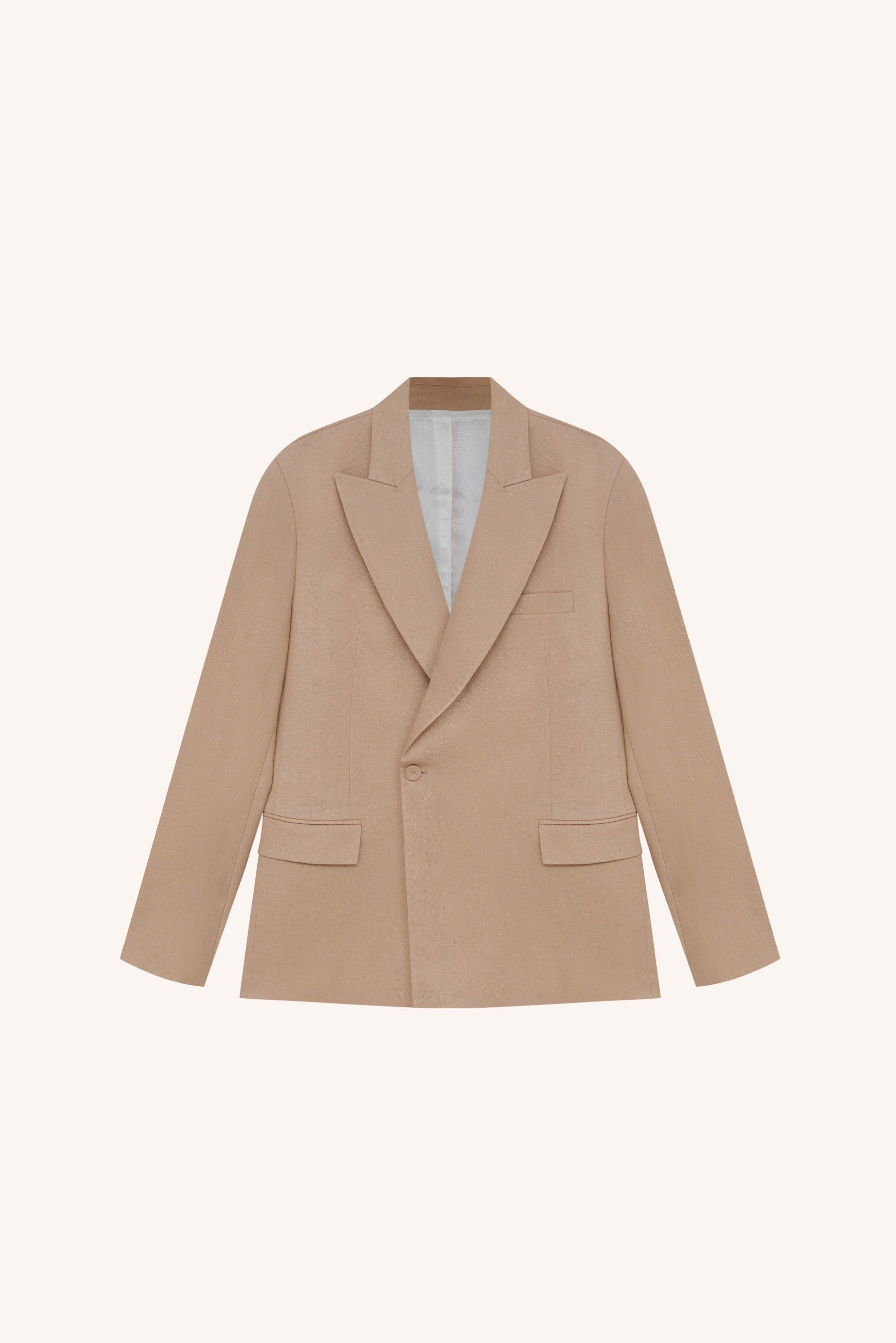 BLAZER ESTEVES LINHO CARAMELO| ESTEVES LINEN CARAMEL BLAZER