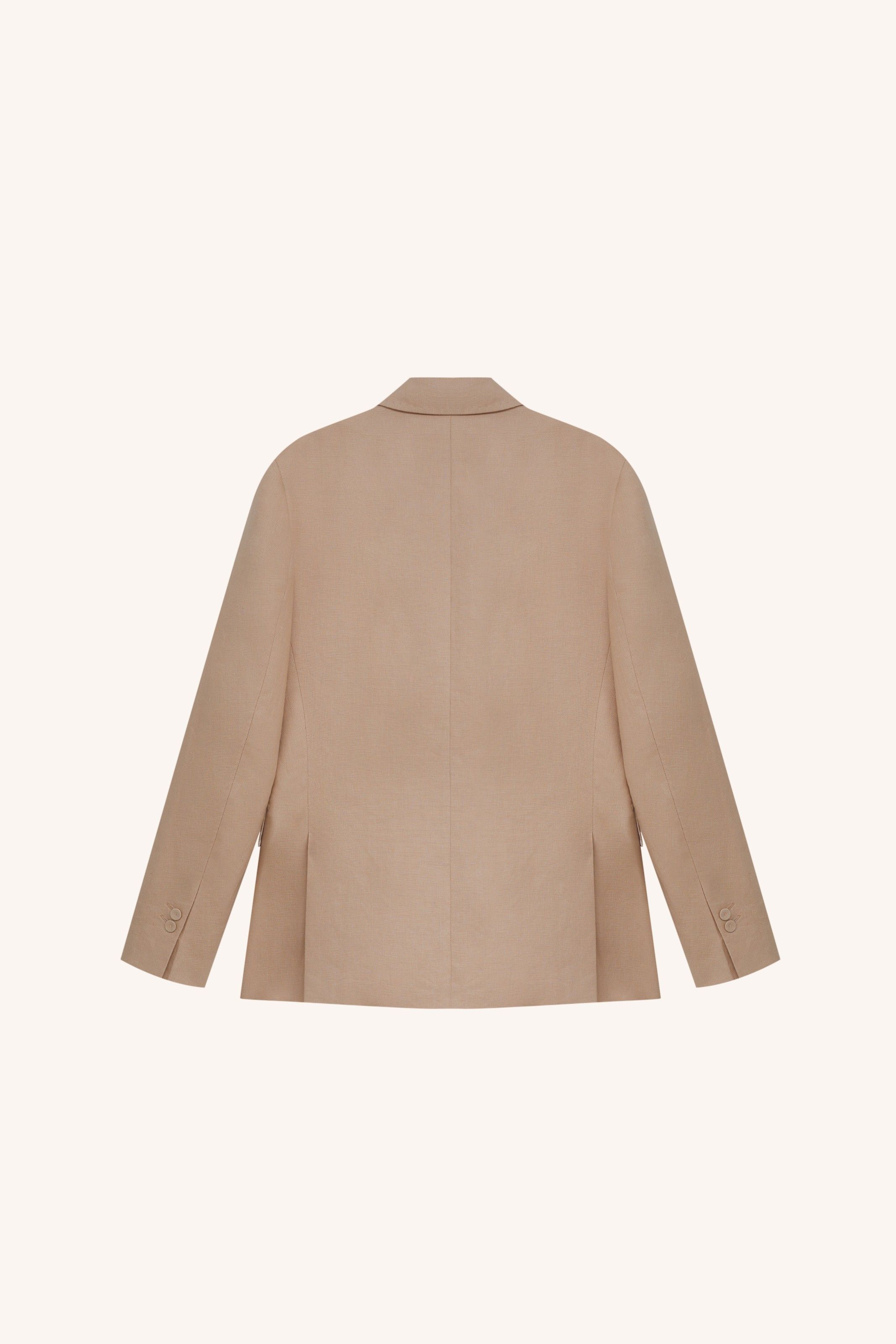 BLAZER ESTEVES LINHO CARAMELO| ESTEVES LINEN CARAMEL BLAZER