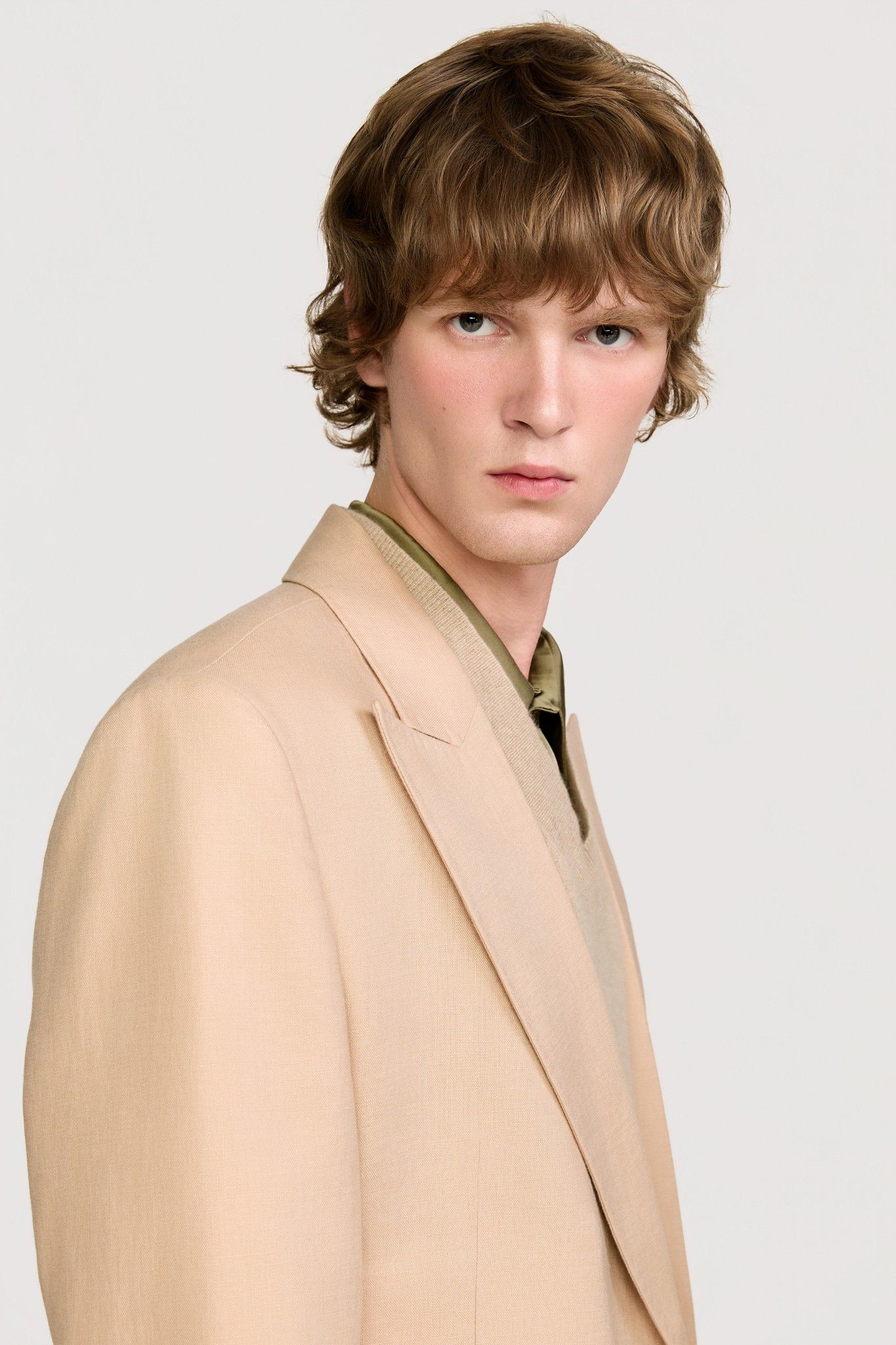 BLAZER ESTEVES LINHO CARAMELO| ESTEVES LINEN CARAMEL BLAZER
