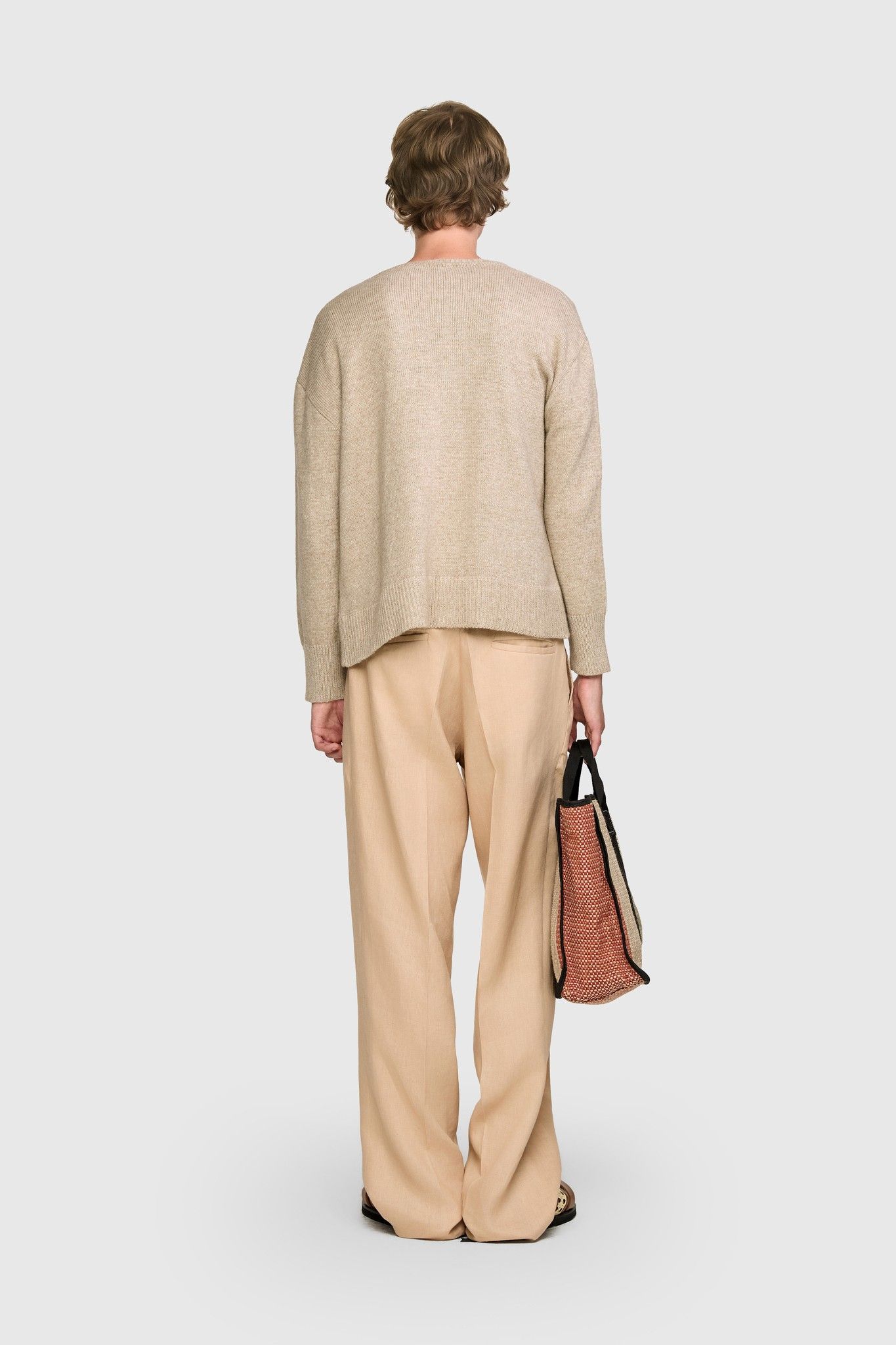 CALÇA NELSON LINHO CARAMELO | NELSON CARAMEL LINEN PANTS