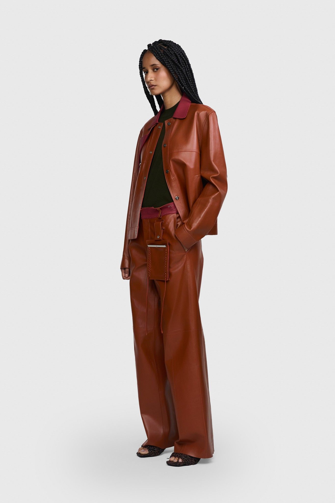 JAQUETA NINE COURO | NINE LEATHER JACKET