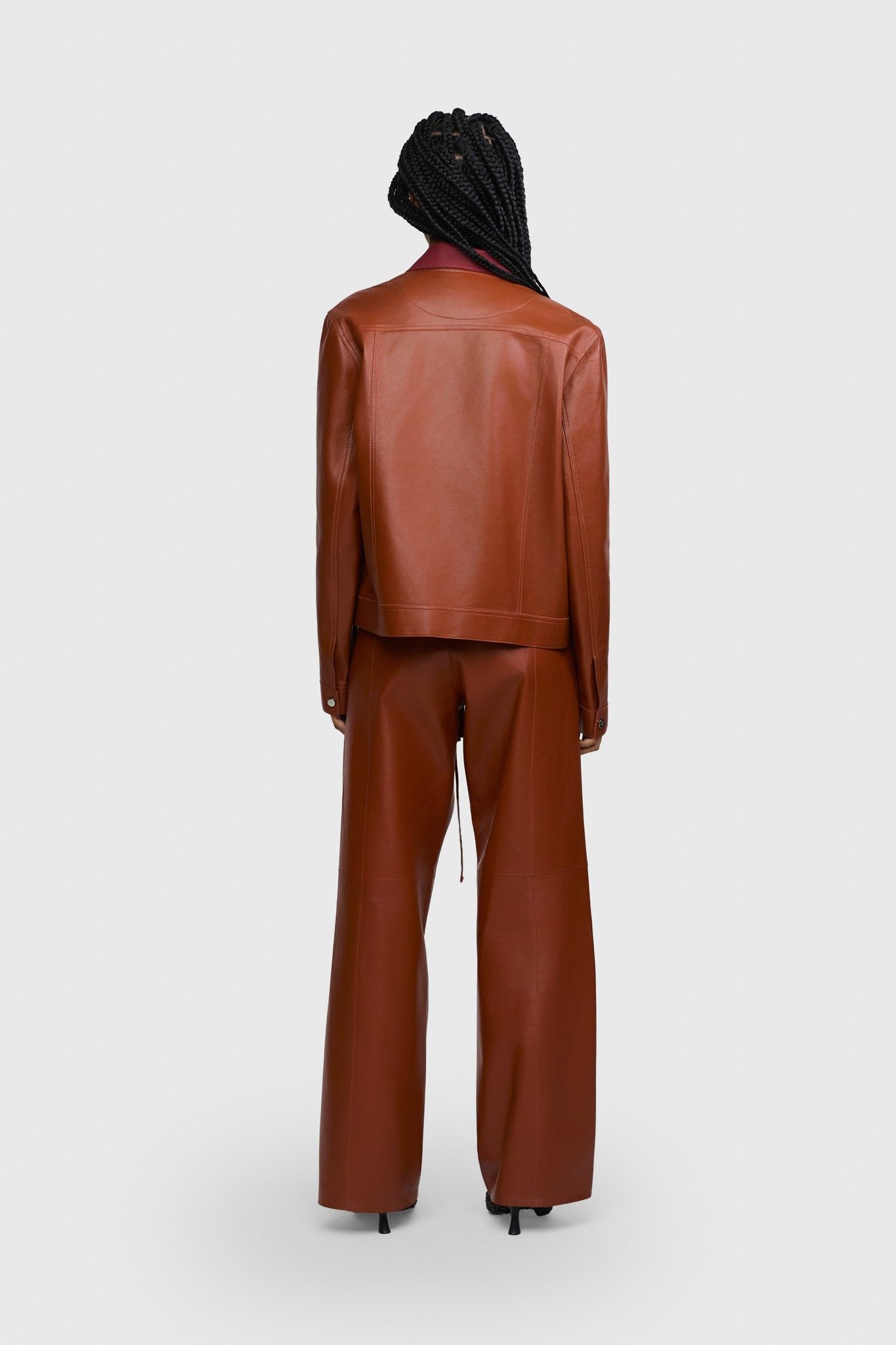 CALÇA ISA COURO | ISA LEATHER PANTS