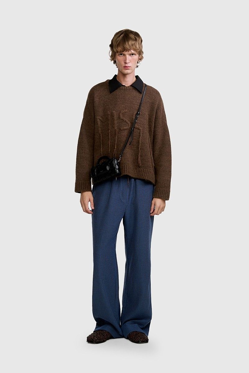 SUÉTER TRANÇA MARROM | BROWN TRANÇA SWEATER