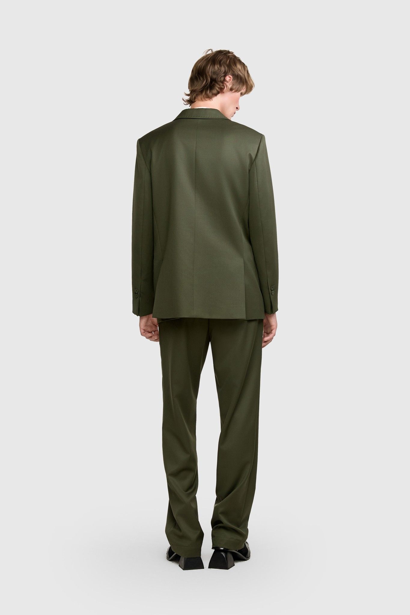 BLAZER GLAUBER LÃ FRIA VERDE | GREEN GLAUBER COOL WOOL BLAZER