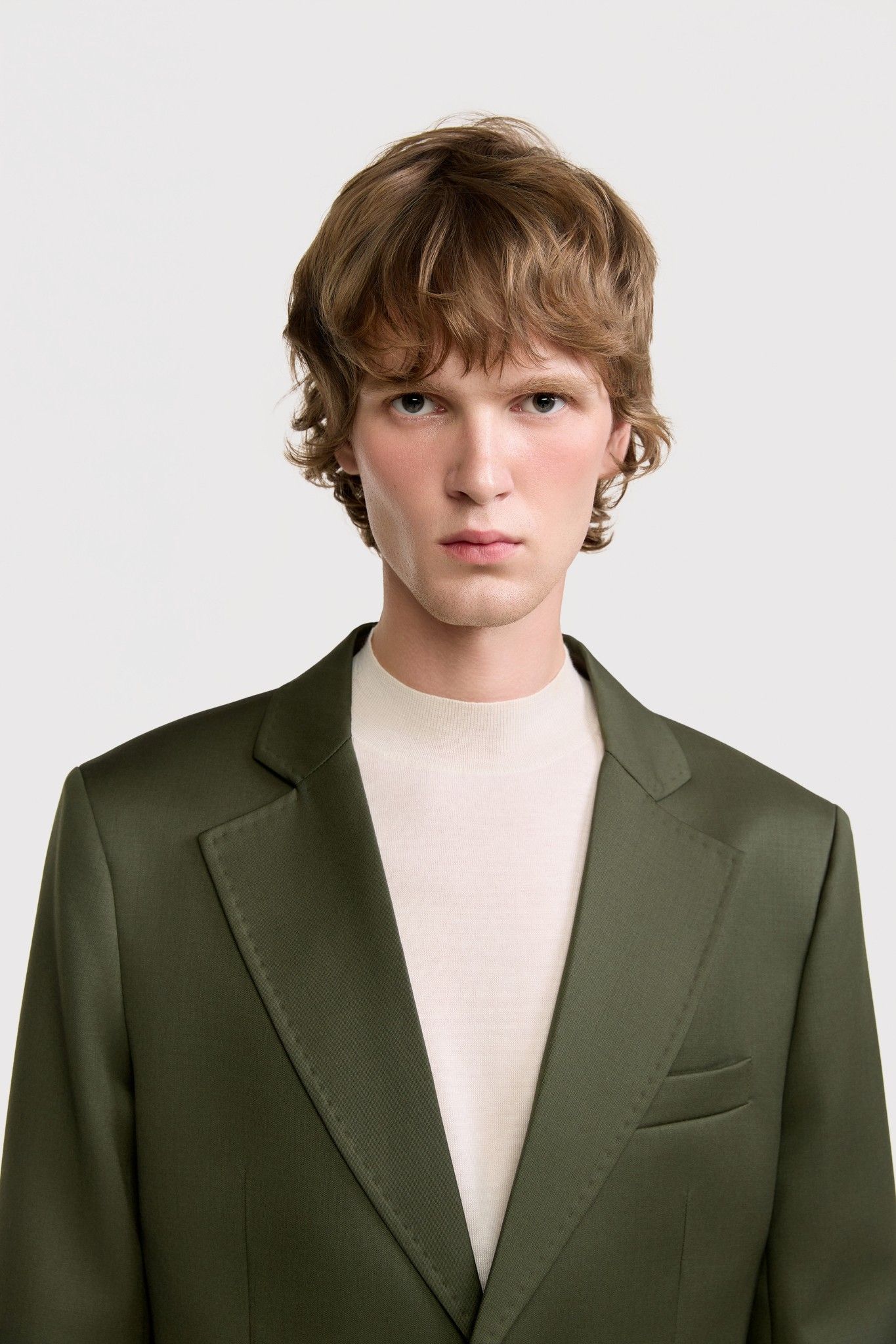 BLAZER GLAUBER LÃ FRIA VERDE | GREEN GLAUBER COOL WOOL BLAZER