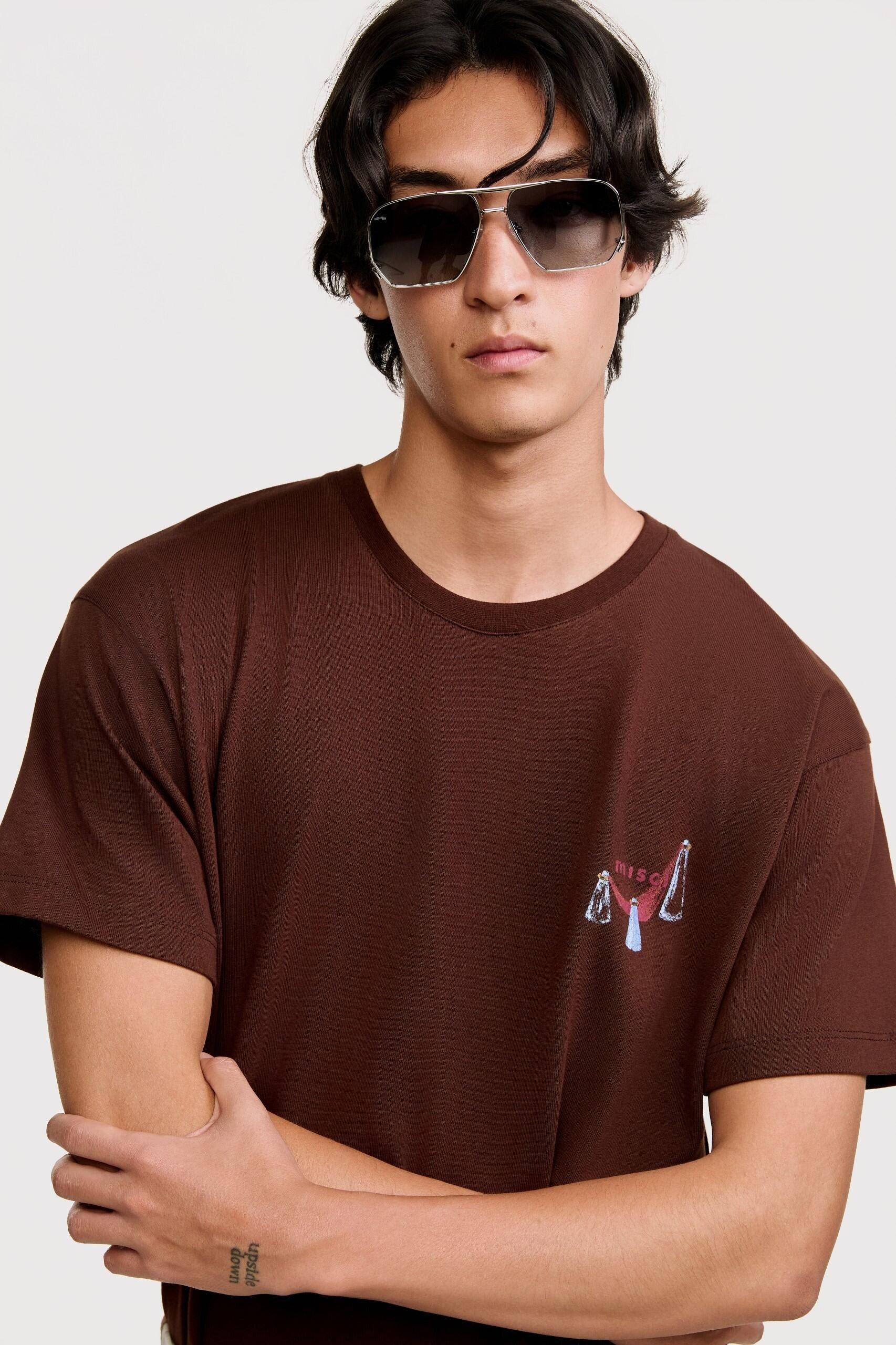 CAMISETA PILÃO MARROM | BROWN PILÃO SHIRT