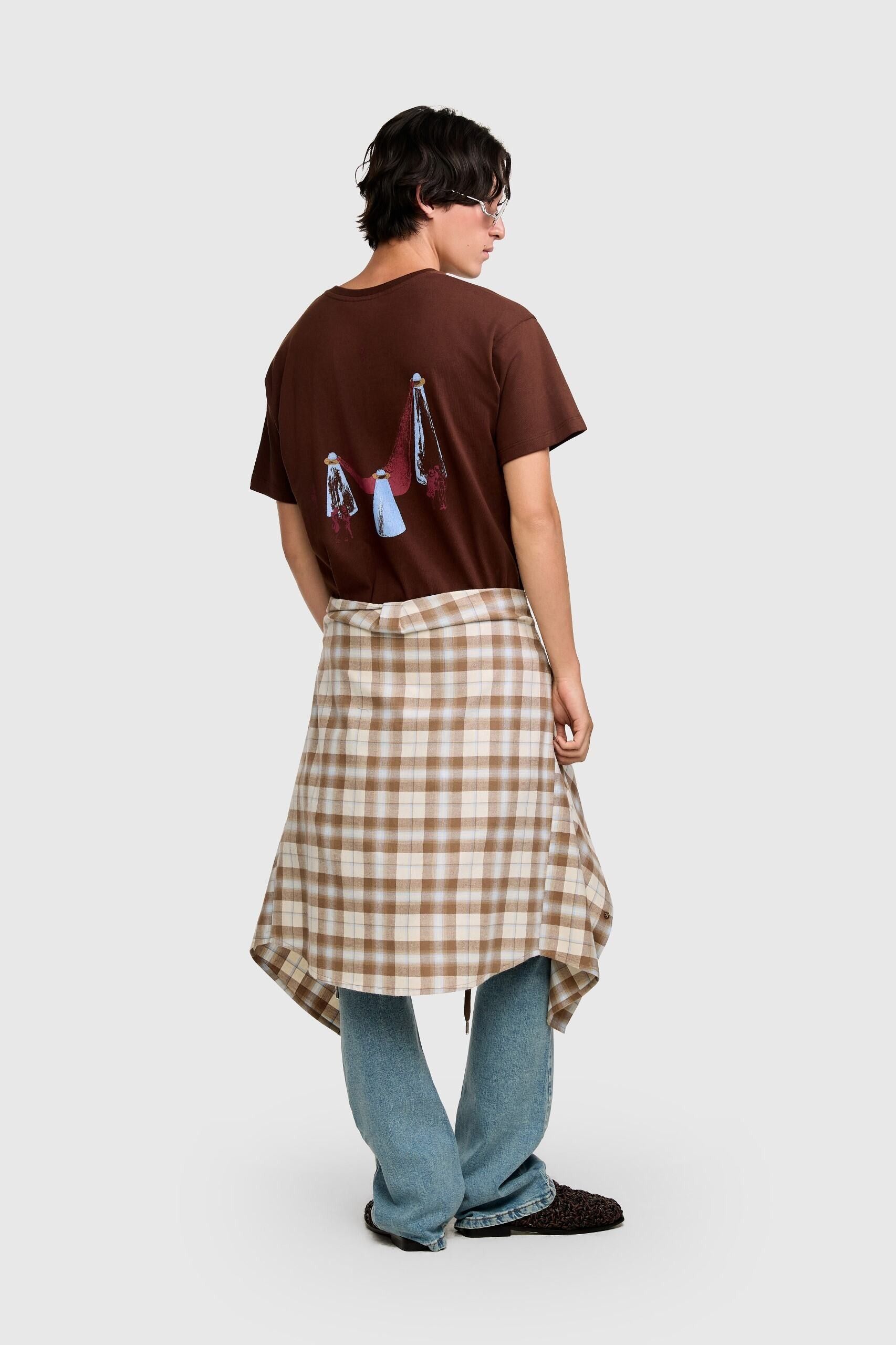 CAMISETA PILÃO MARROM | BROWN PILÃO SHIRT
