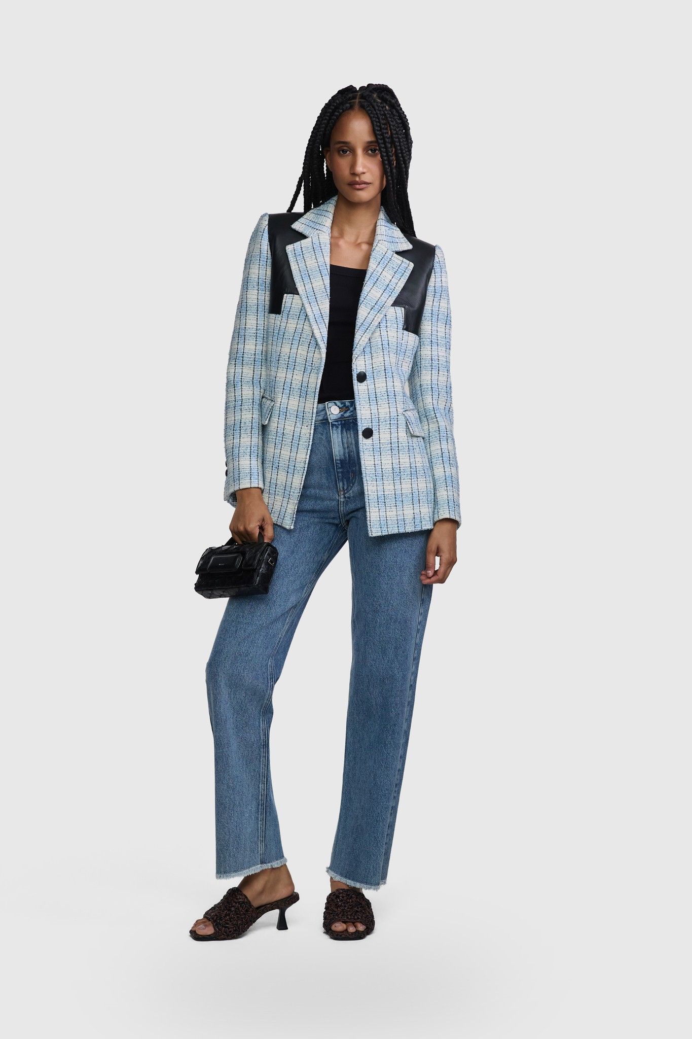 BLAZER HELENA TWEED AZUL | BLUE HELENA TWEED BLAZER