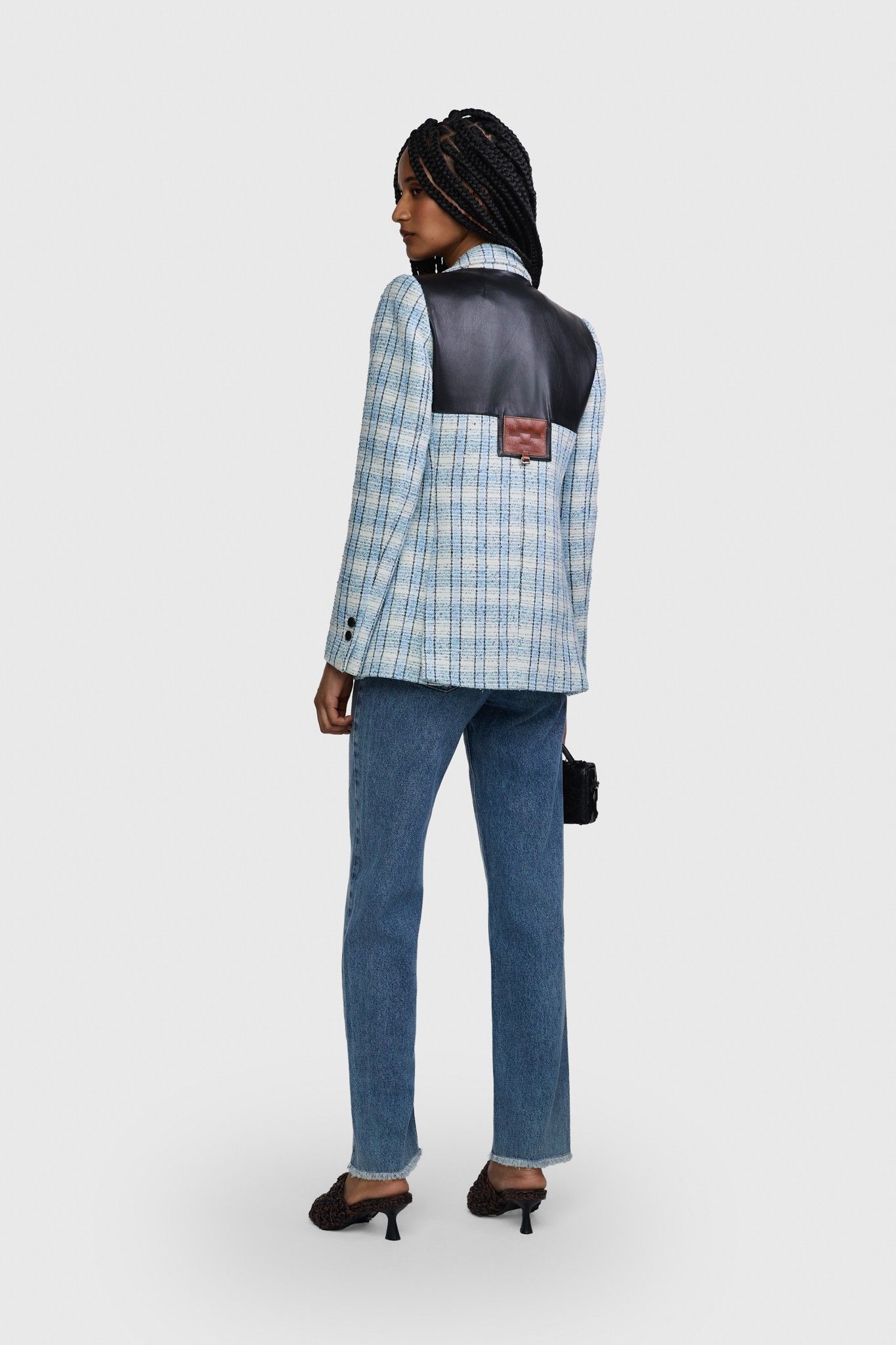BLAZER HELENA TWEED AZUL | BLUE HELENA TWEED BLAZER