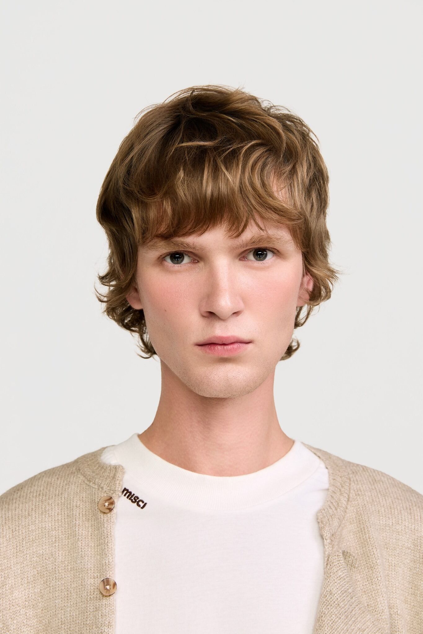 SUETER FIM TRICOT BEGE | FIM KNIT SWEATER BEIGE