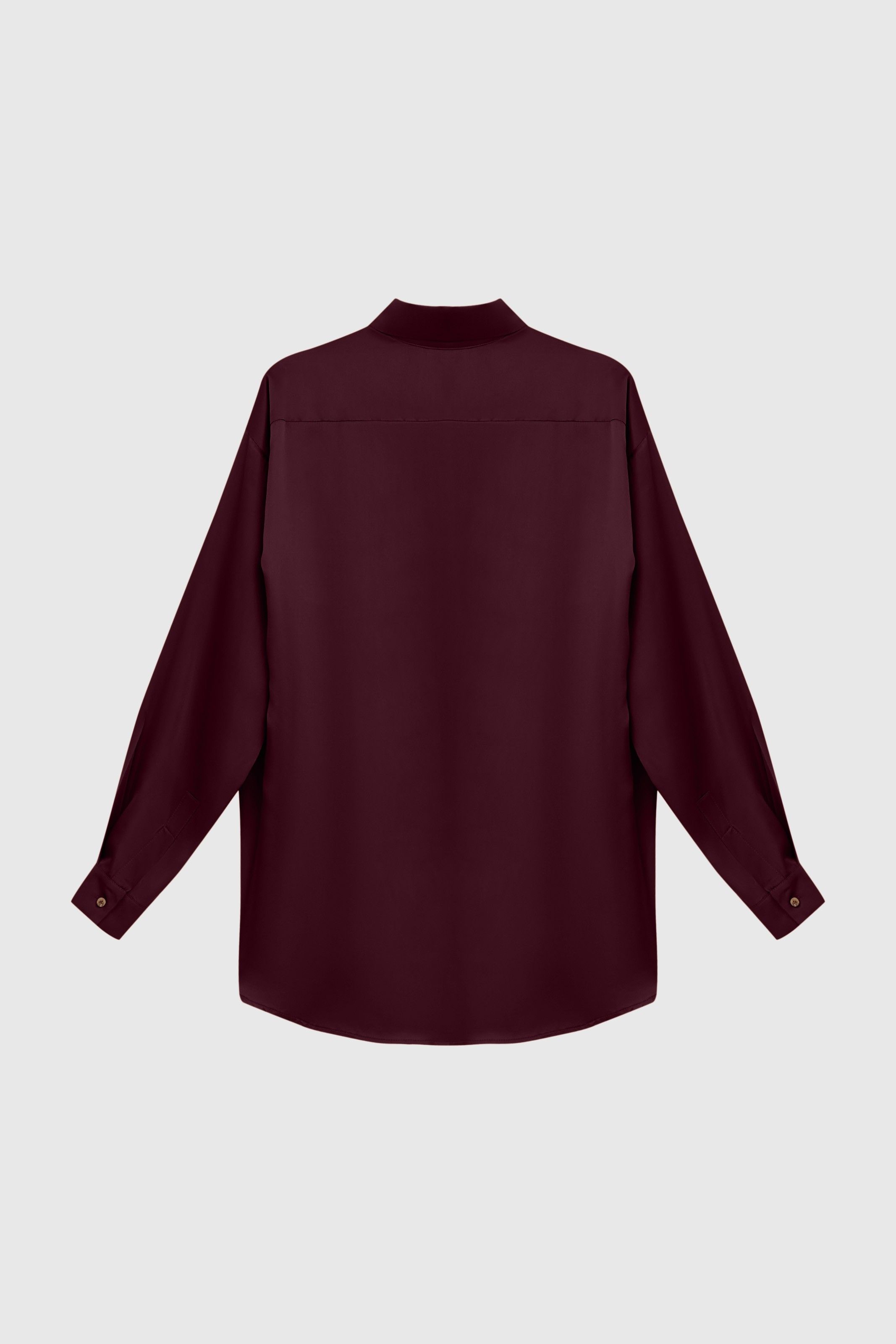 CAMISA MANGA LONGA ALICE SEDA VINHO | WINE ALICE LONG SLEEVED SHIRT SILK