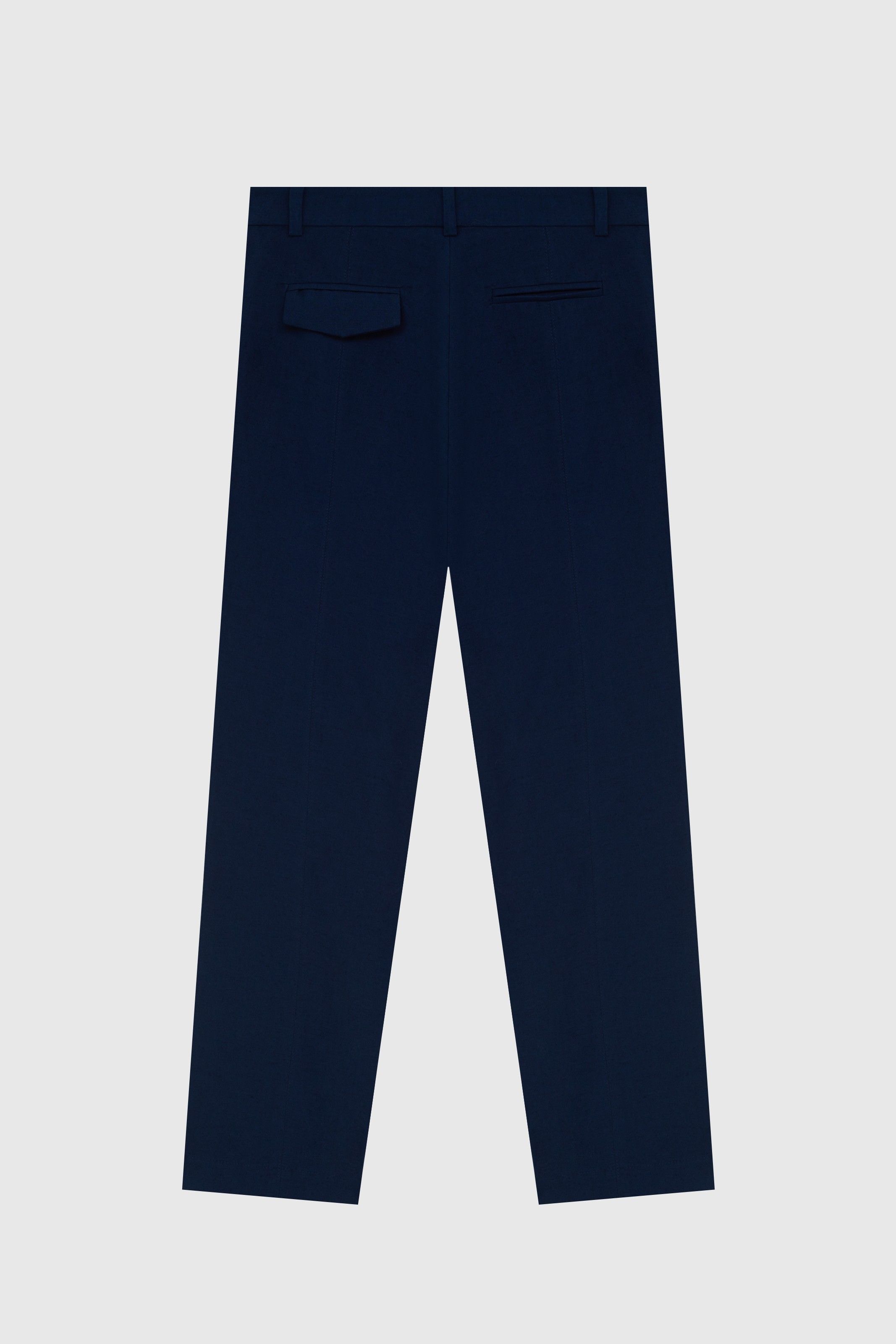 CALÇA JOSÉ LINHO AZUL OLIMPIA | OLYMPIA BLUE JOSÉ LINEN PANTS