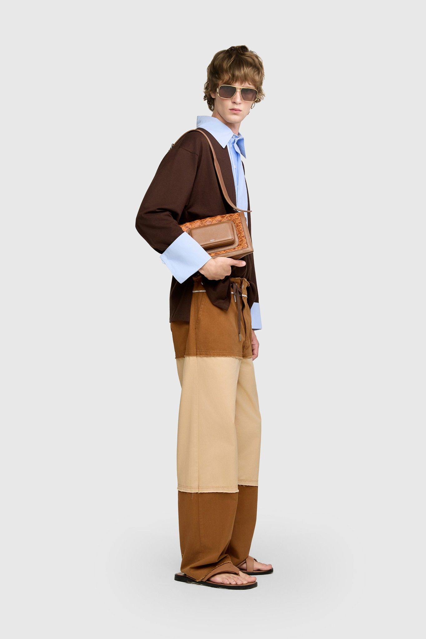 CALÇA TERRA SARJA CARAMELO BEGE | BEIGE CARAMEL TERRA TWILL PANTS
