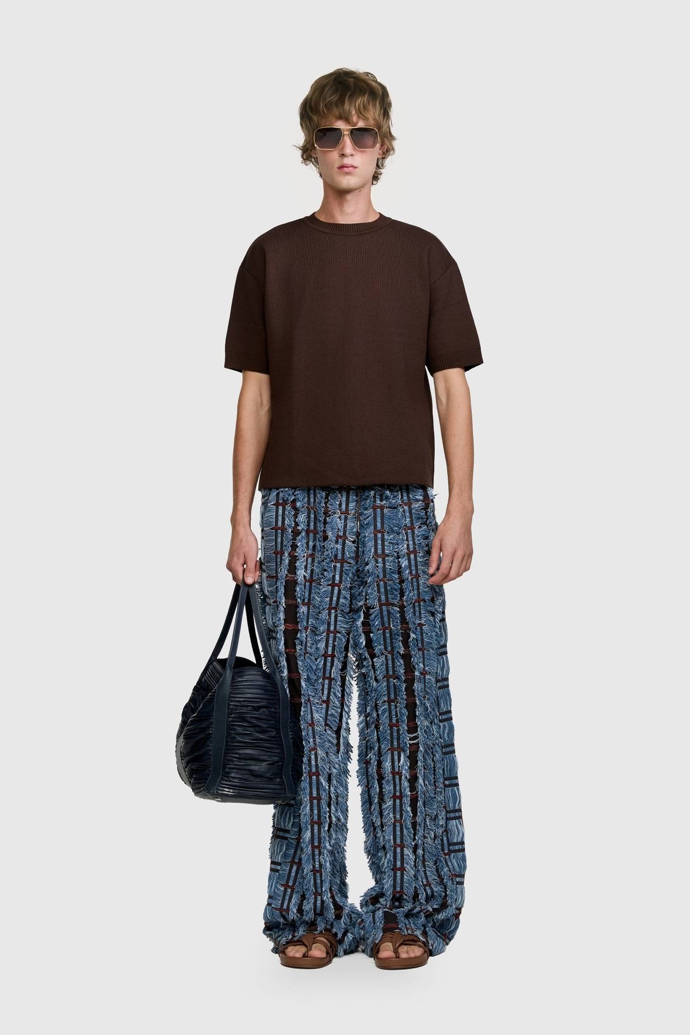 CALÇA GLADYS SAPÊ AZUL | GLADYS SAPÊ BLUE PANTS
