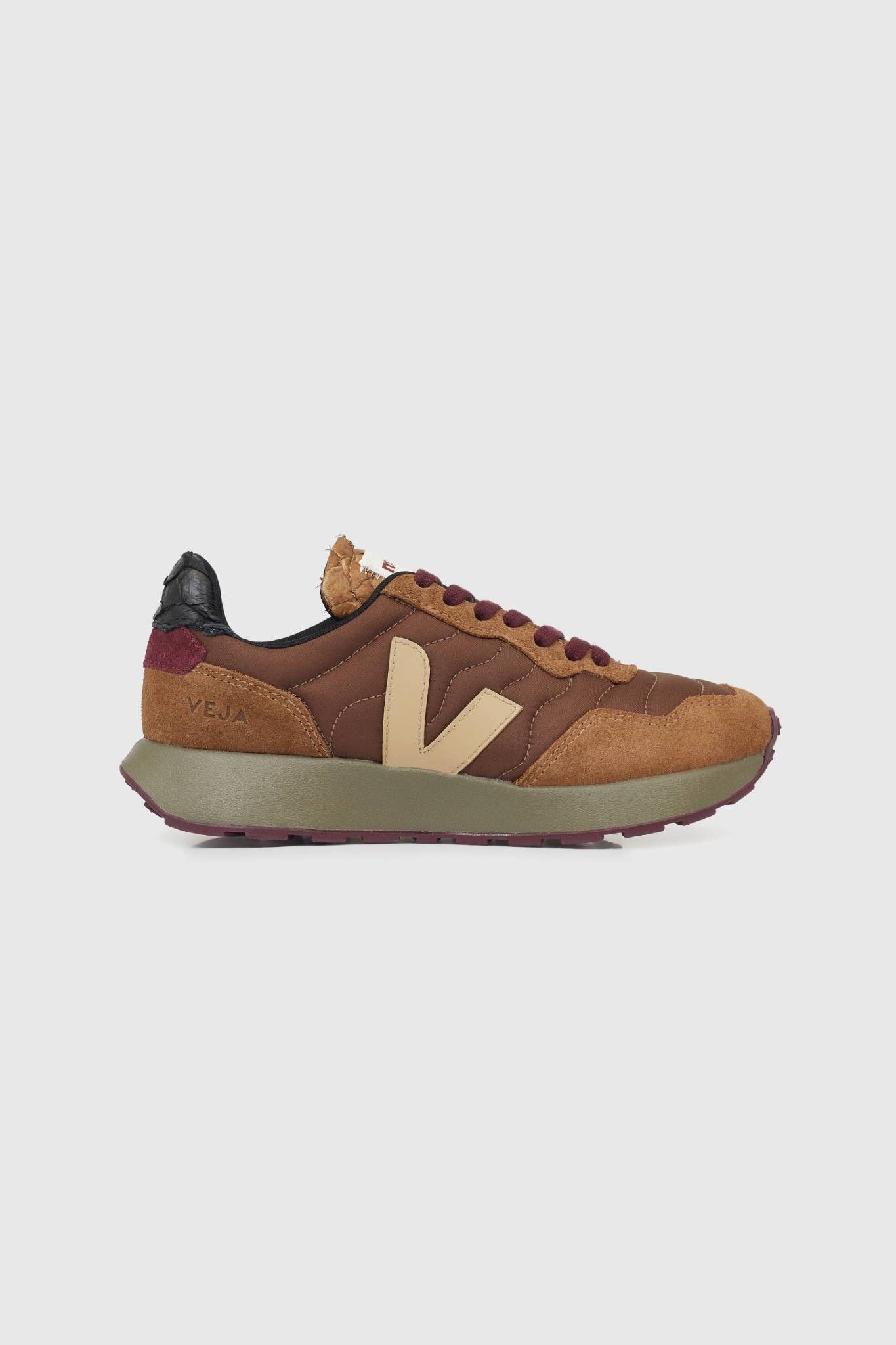TÊNIS PAULISTANA NOLYN X VEJA MARROM | BROWN PAULISTANA NOLYN X VEJA SNEAKER