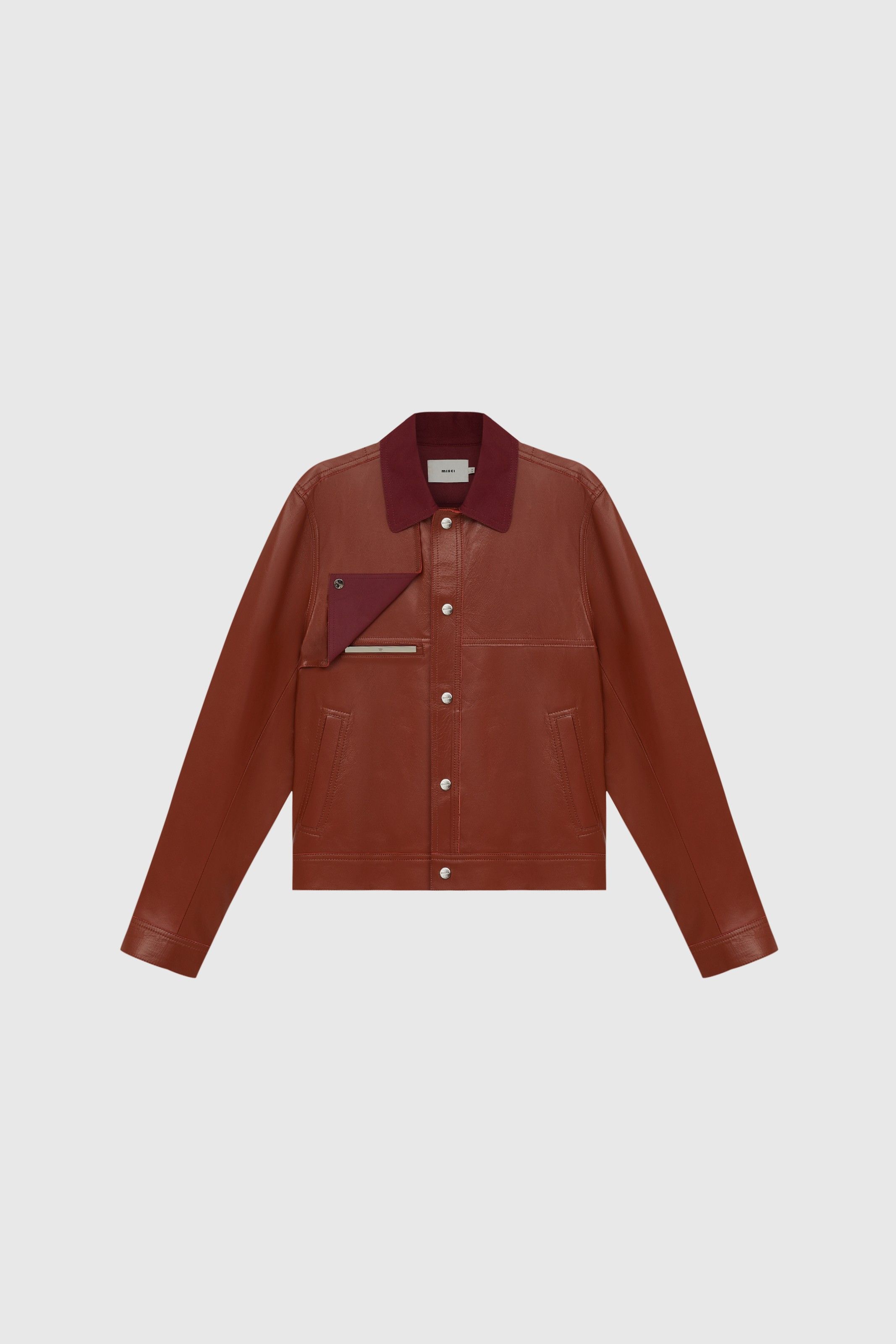 JAQUETA NINE COURO | NINE LEATHER JACKET
