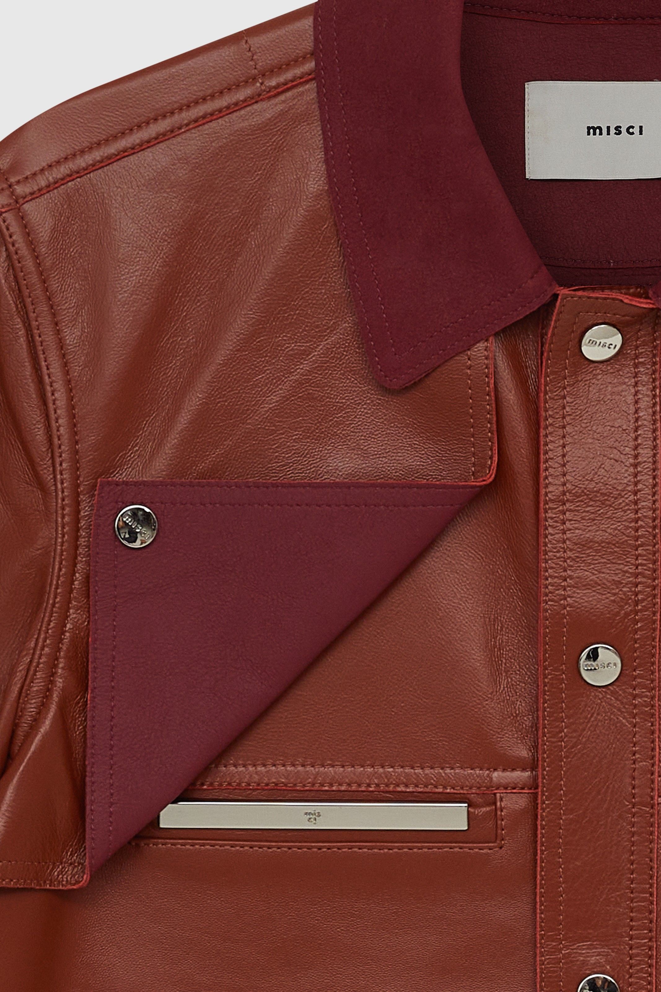 JAQUETA NINE COURO | NINE LEATHER JACKET