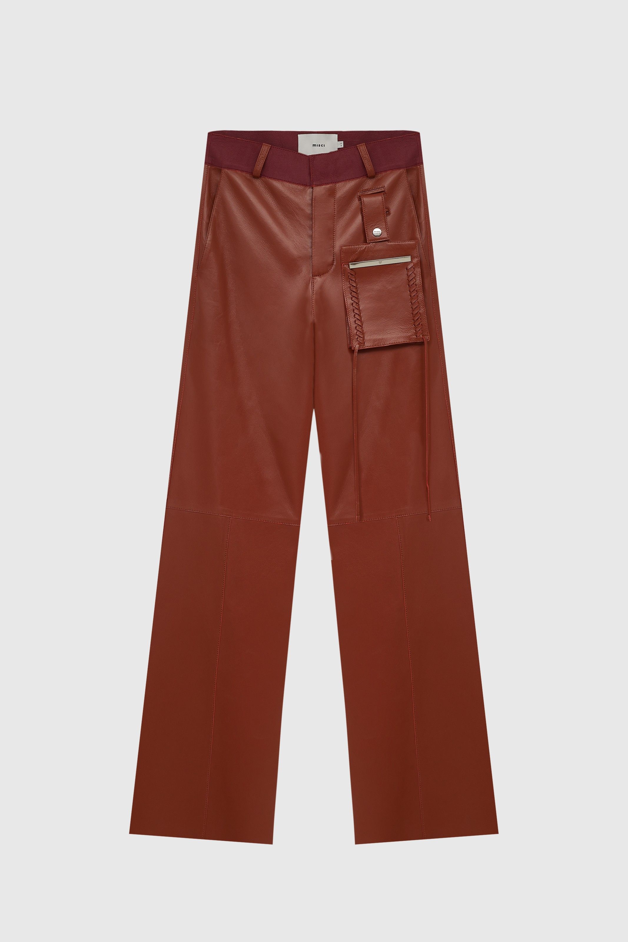 CALÇA ISA COURO | ISA LEATHER PANTS