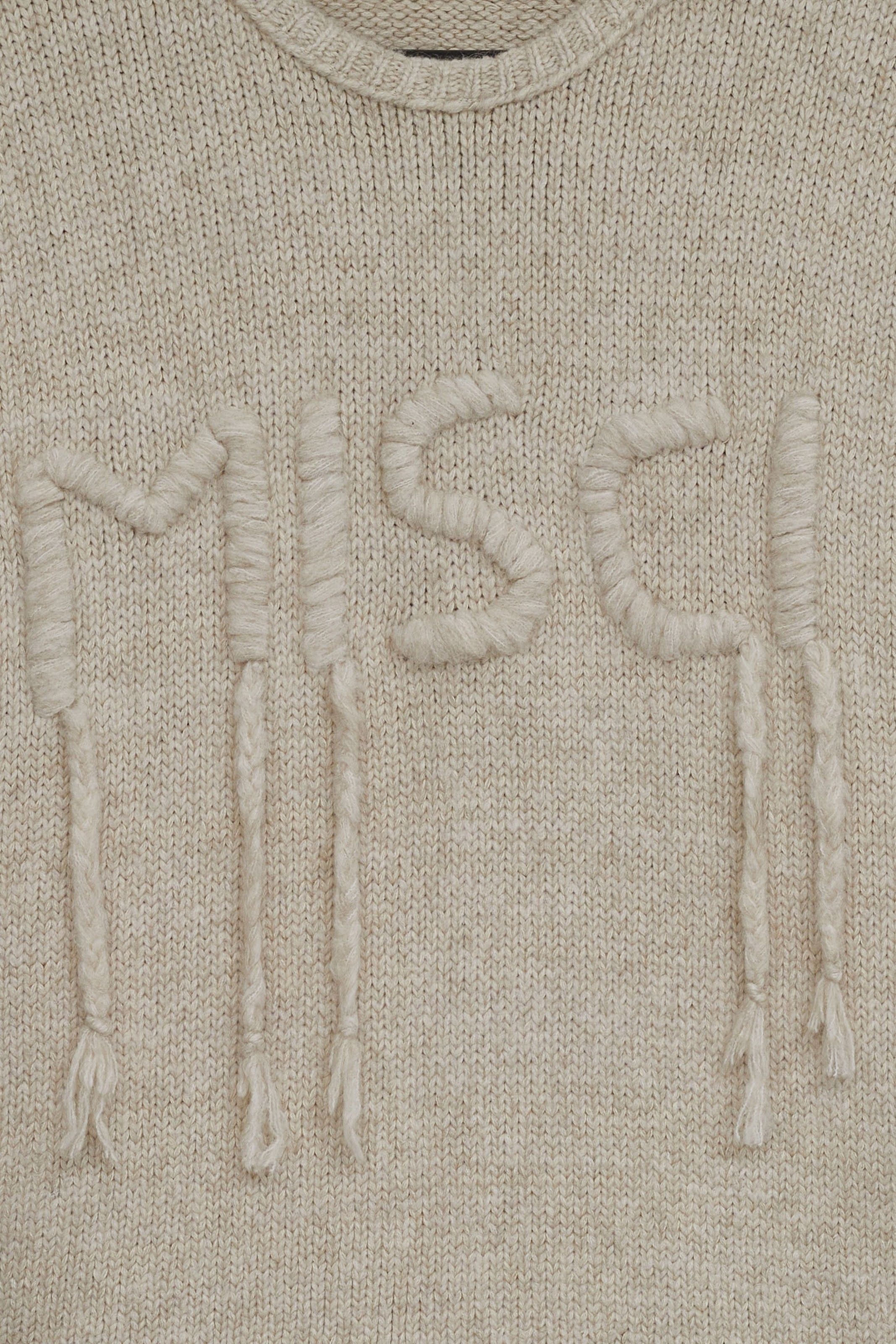 SUÉTER TRANÇA OFF WHITE | OFF WHITE TRANÇA SWEATER