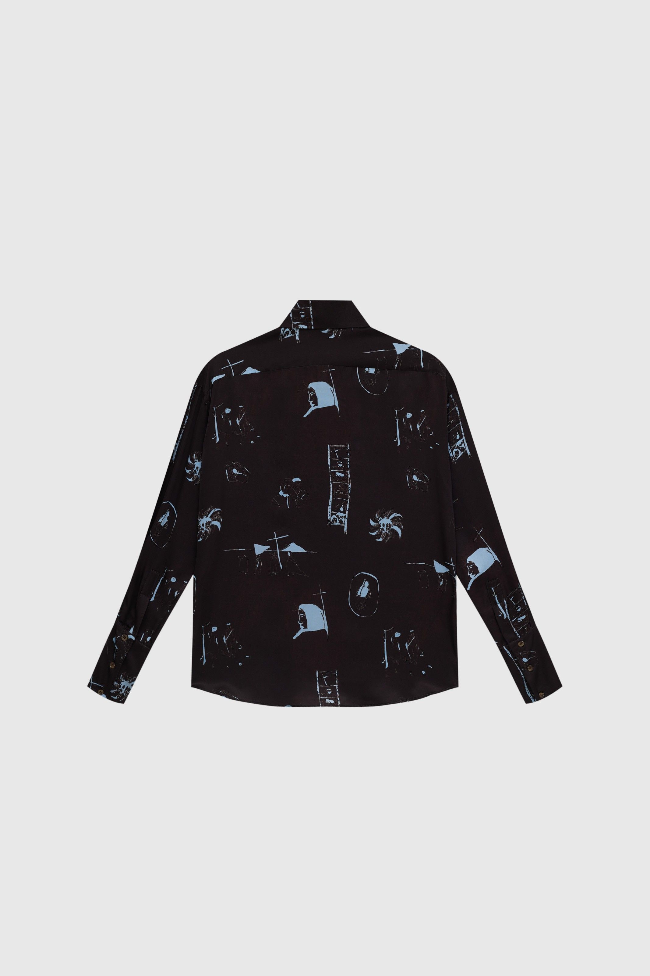 CAMISA MANGA LONGA HELENA SEDA CINEMA CAFÉ | CINEMA COFFEE HELENA SILK LONG SLEEVE SHIRT