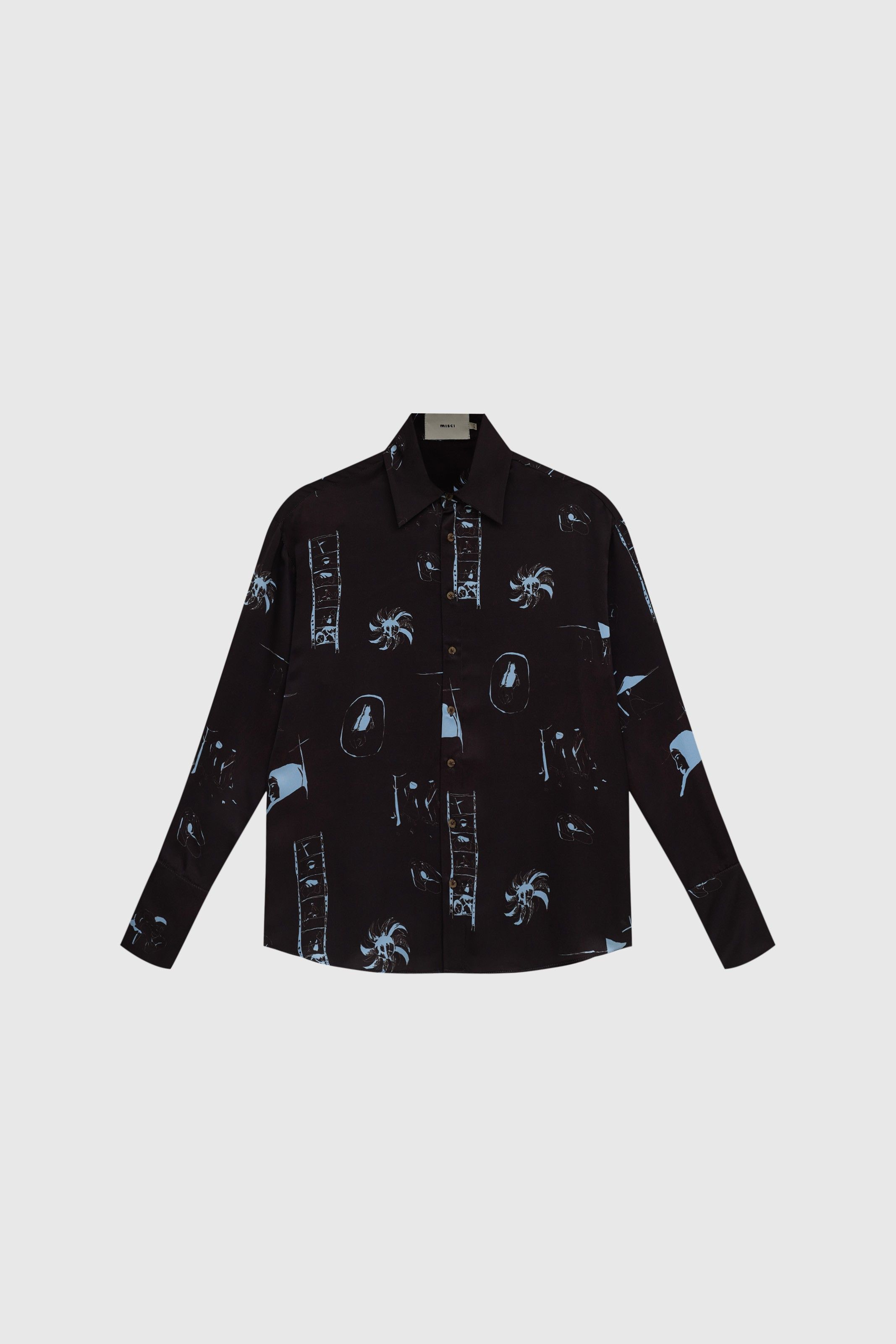 CAMISA MANGA LONGA HELENA SEDA CINEMA CAFÉ | CINEMA COFFEE HELENA SILK LONG SLEEVE SHIRT