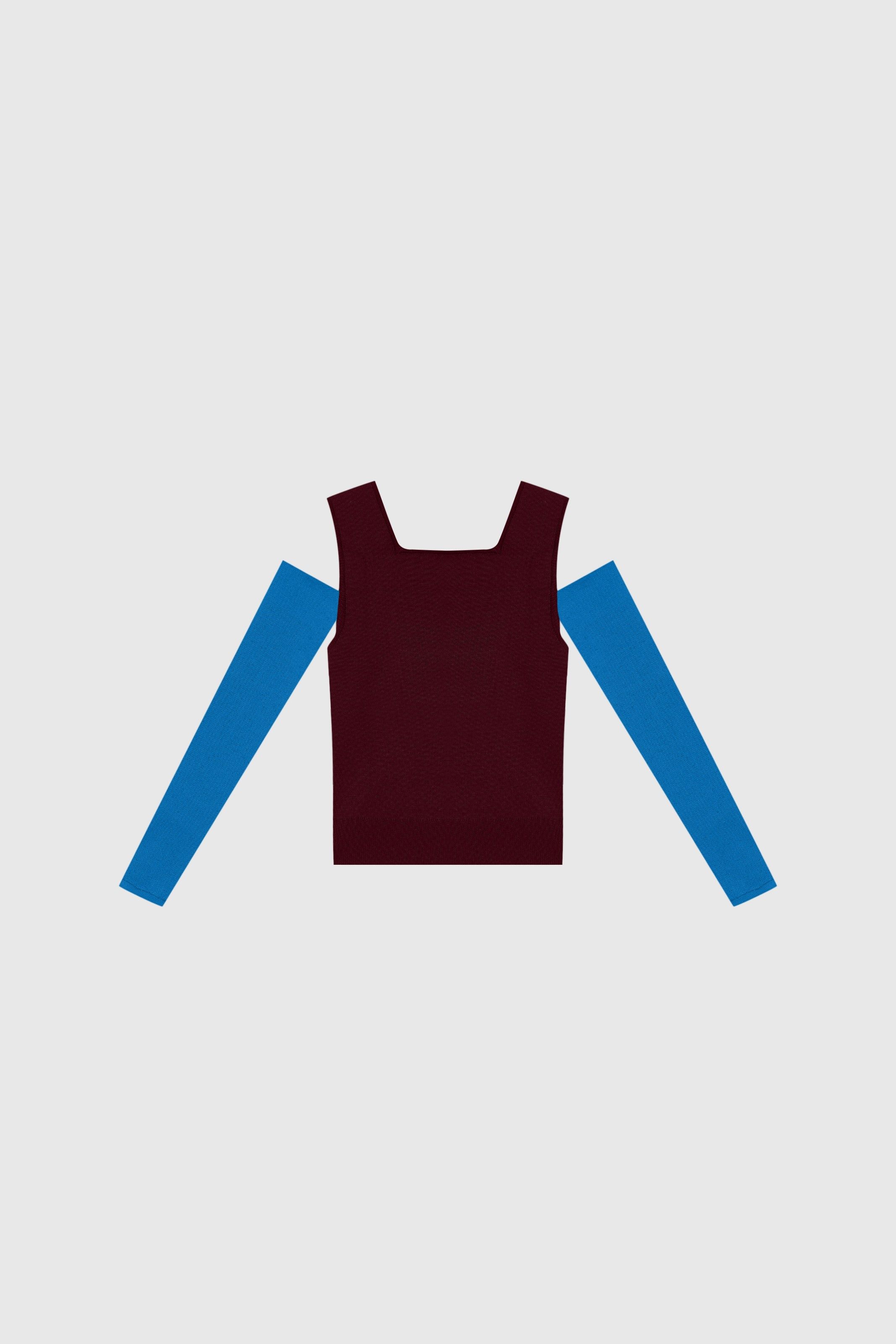 BLUSA LEILA VINHO | WINE LEILA BLOUSE