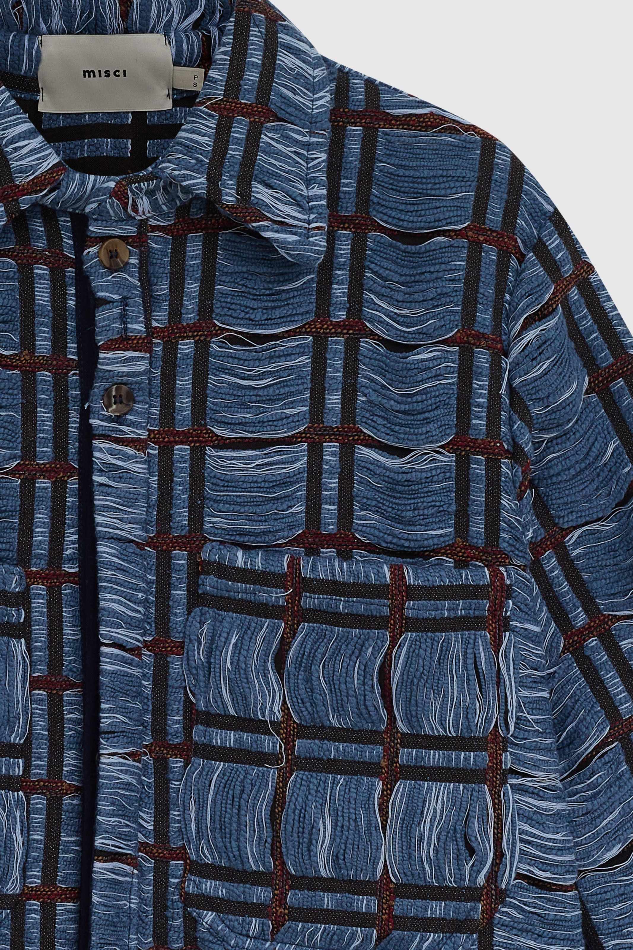 CAMISA MANGA LONGA GLADYS SAPÊ AZUL | GLADYS SAPÊ BLUE LONG SLEEVE SHIRT