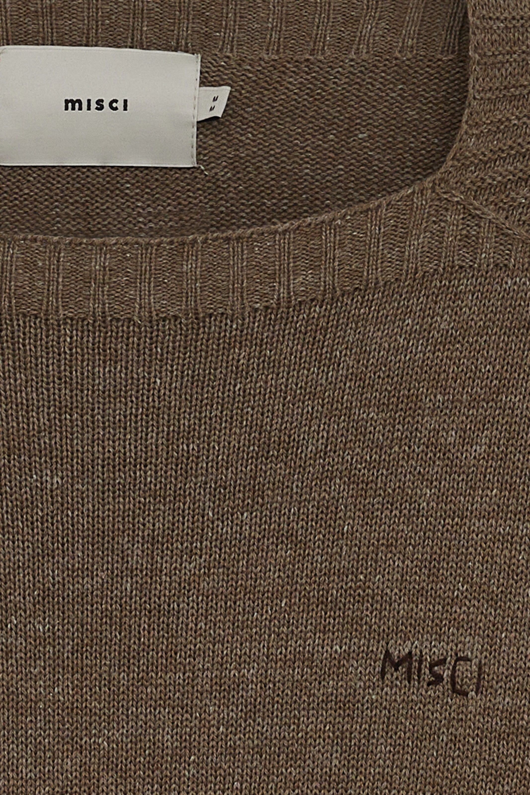 SUETER SEQUÊNCIA TRICOT BEGE | BEIGE SEQUÊNCIA SWEATER