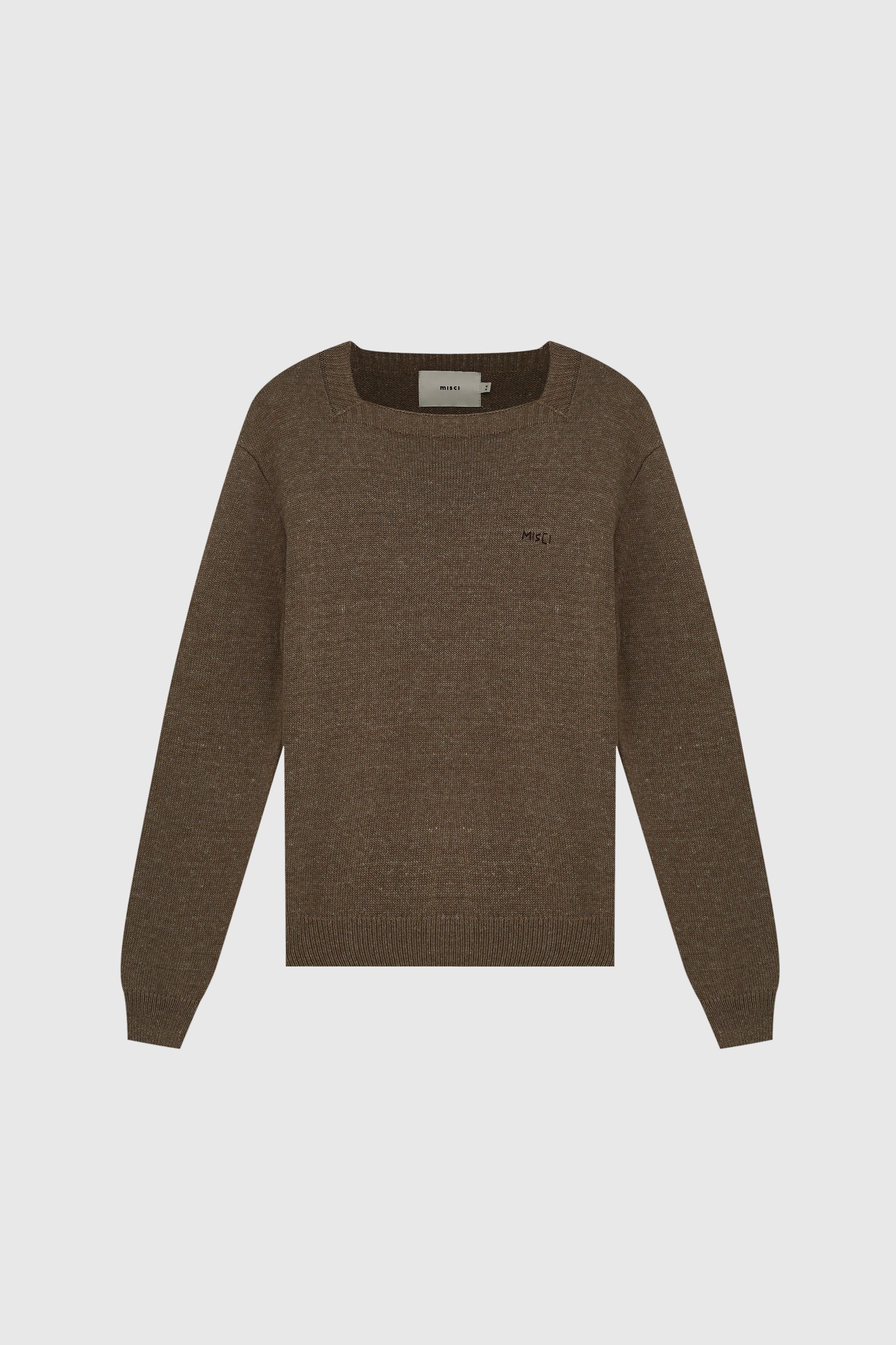 SUETER SEQUÊNCIA TRICOT BEGE | BEIGE SEQUÊNCIA SWEATER