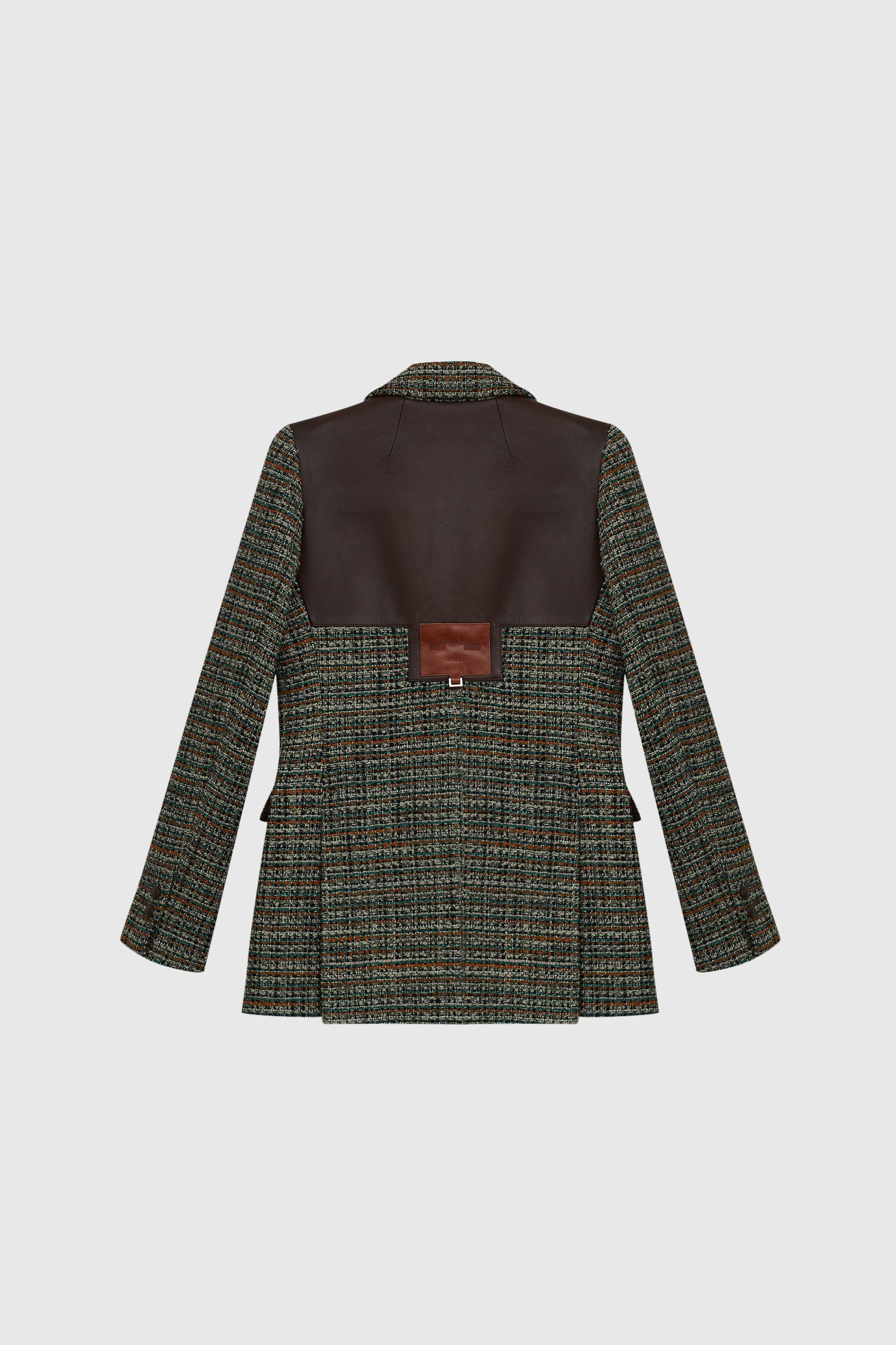 BLAZER HELENA TWEED VERDE | GREEN HELENA TWEED BLAZER