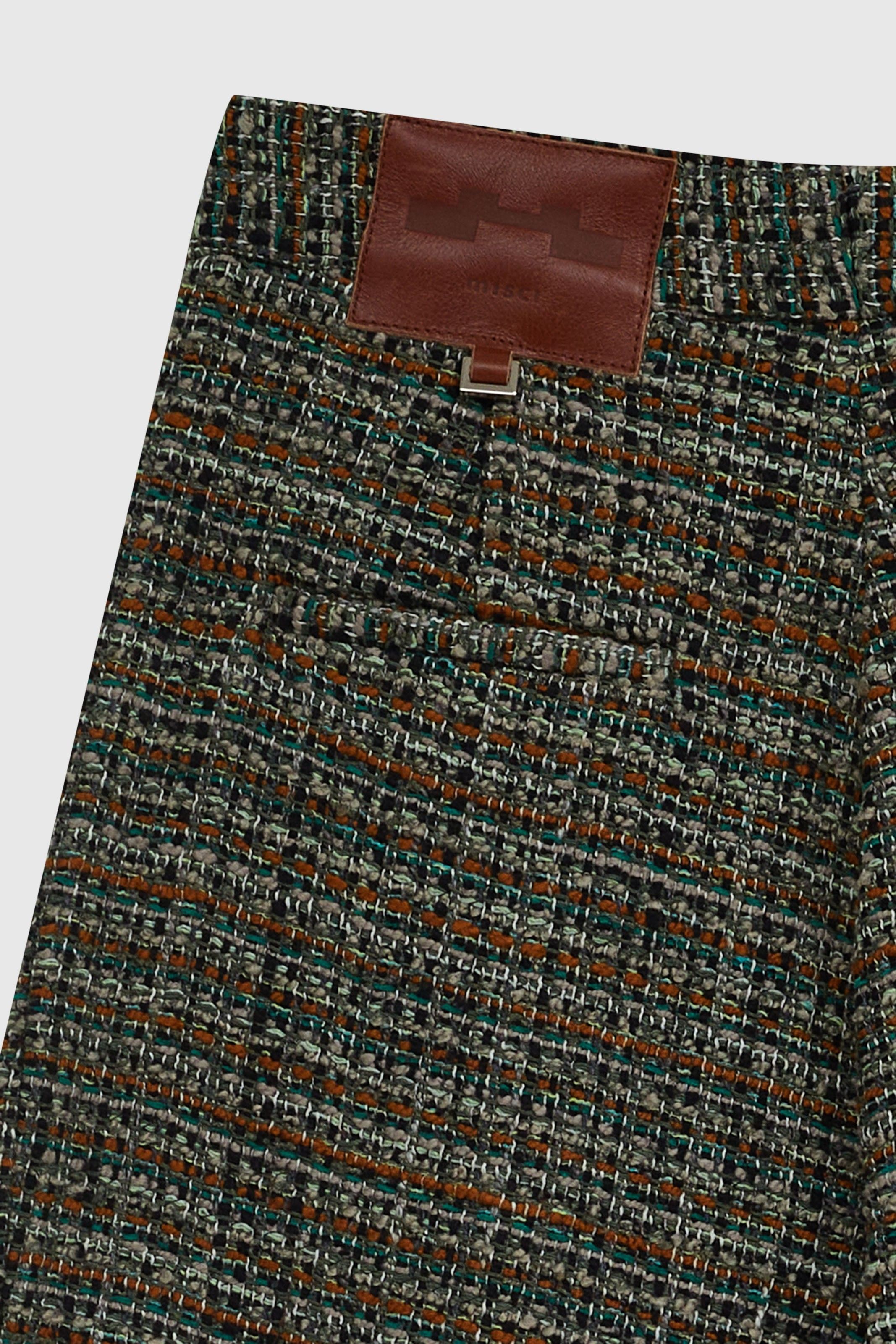 CALÇA HELENA TWEED VERDE | GREEN HELENA TWEED PANTS