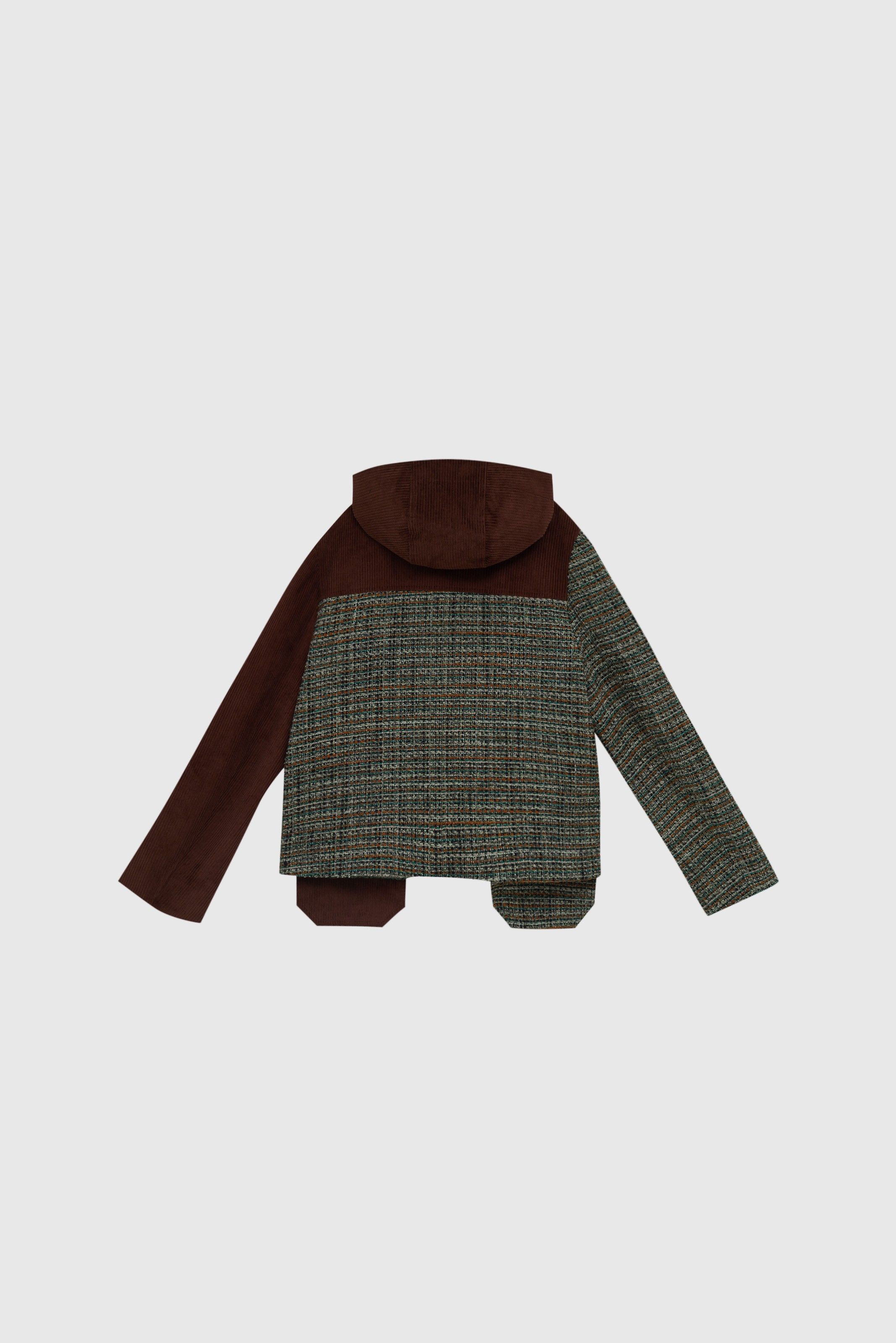JAQUETA LUZ TWEED VERDE | LUZ GREEN TWEED JACKET