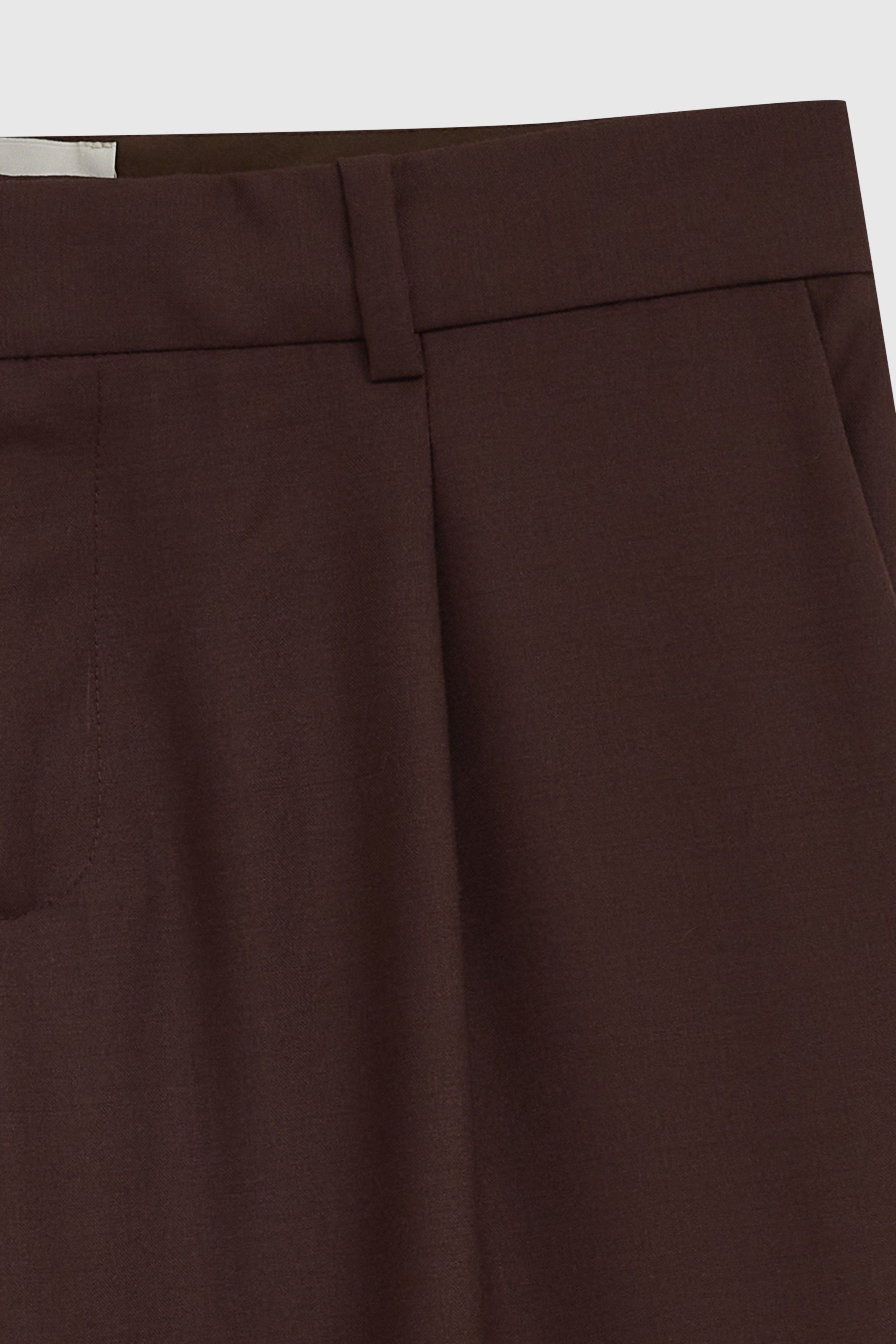 CALÇA JOSÉ ALFAIATARIA MARROM | JOSÉ TAILORED TROUSERS BROWN