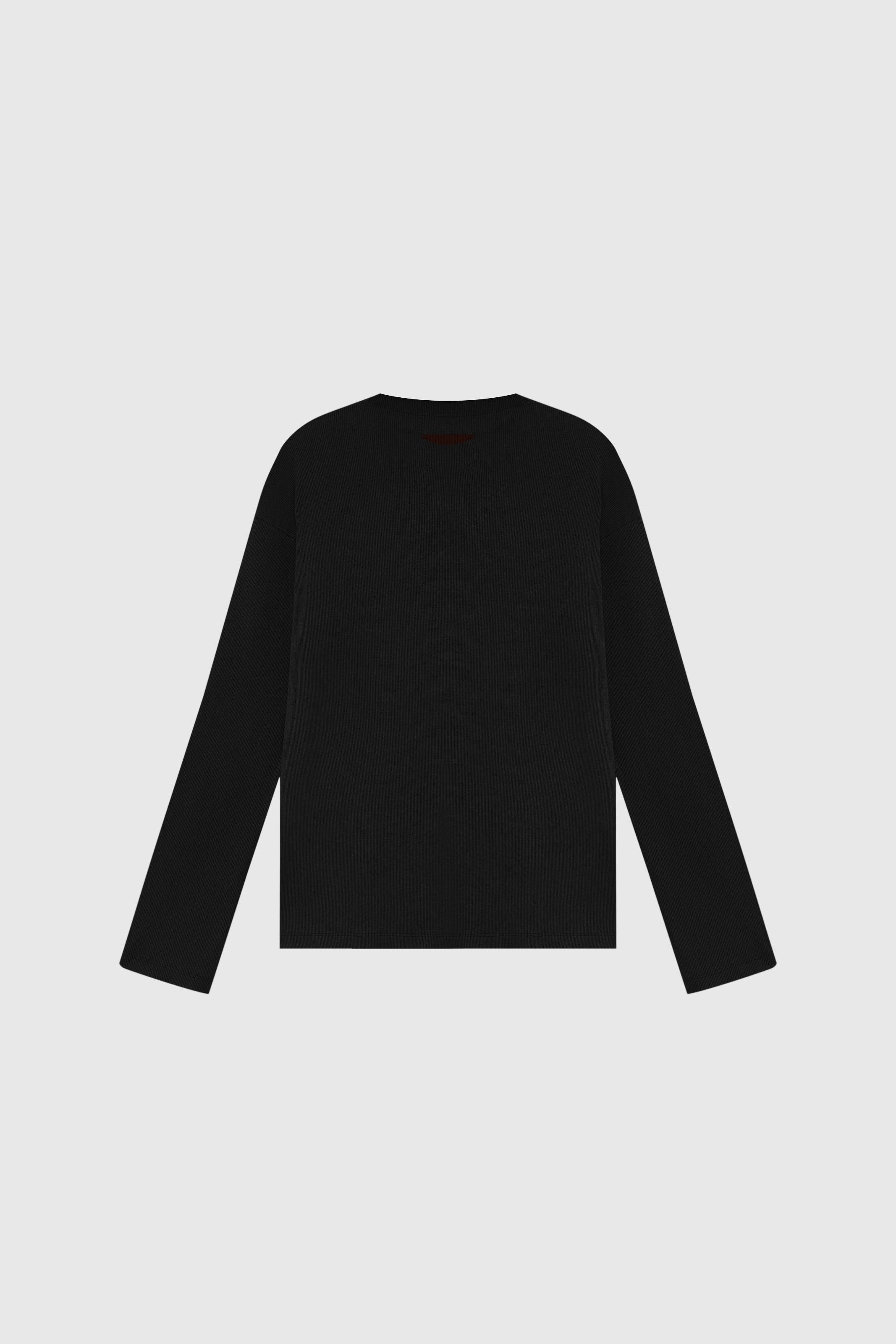 CAMISETA CANA MANGA LONGA PRETO | BLACK CANA LONG SLEEVE T-SHIRT