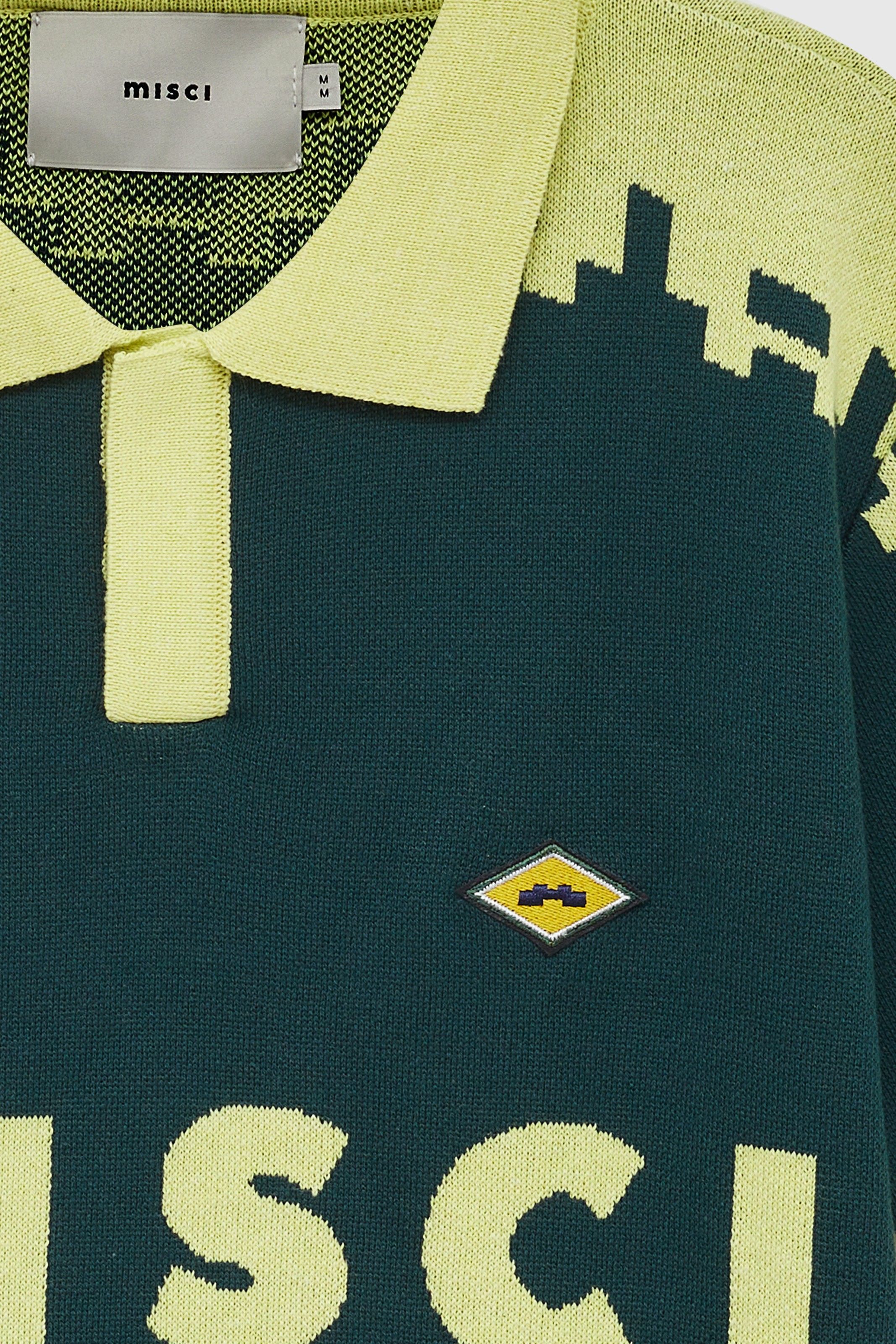 POLO JOGADOR VERDE AMARELO | YELLOW GREEN PLAYER POLO
