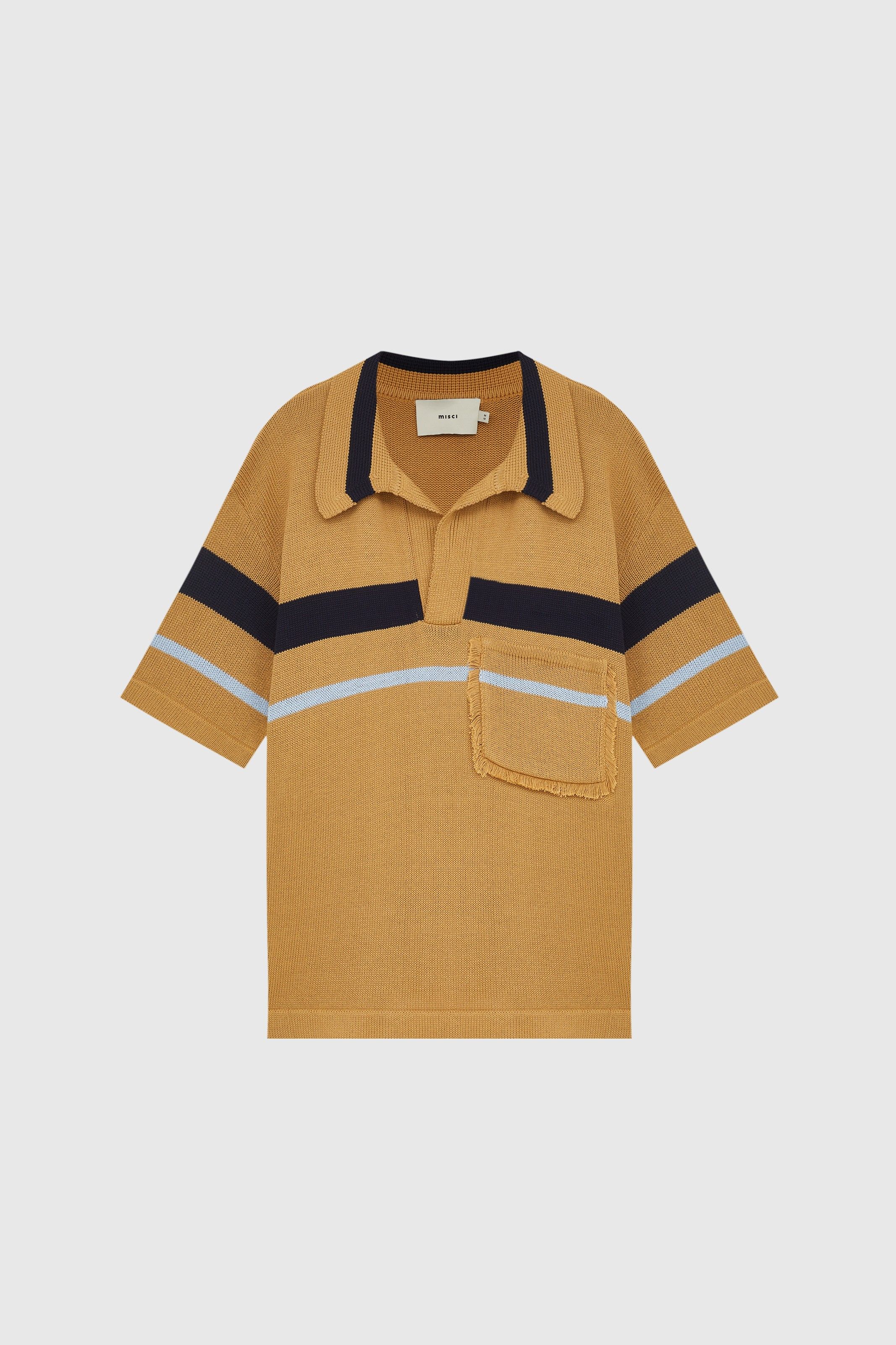 POLO BRASTÂNIO DOURADO | BRASTÂNIO GOLDEN POLO SHIRT