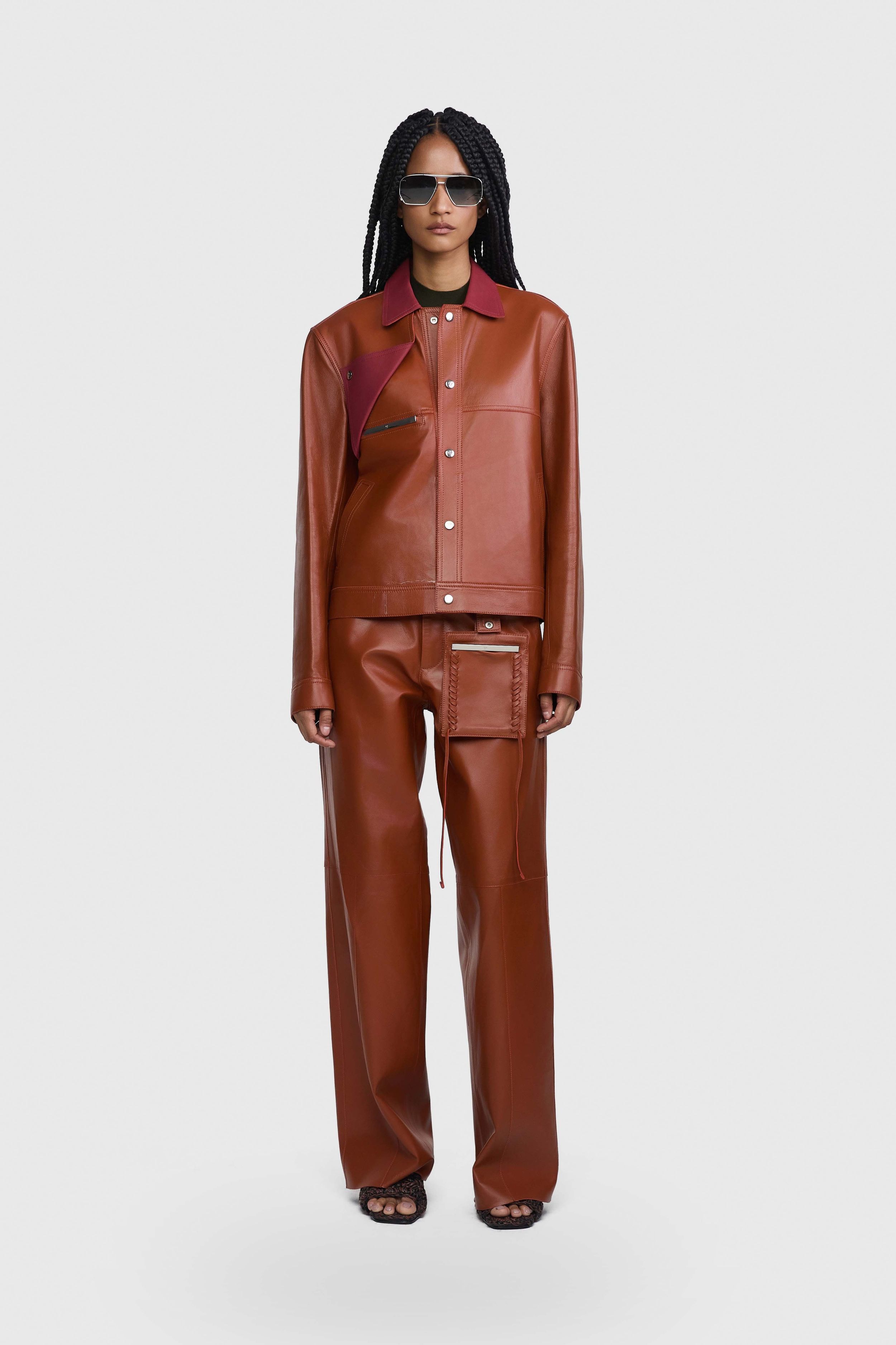 JAQUETA NINE COURO | NINE LEATHER JACKET