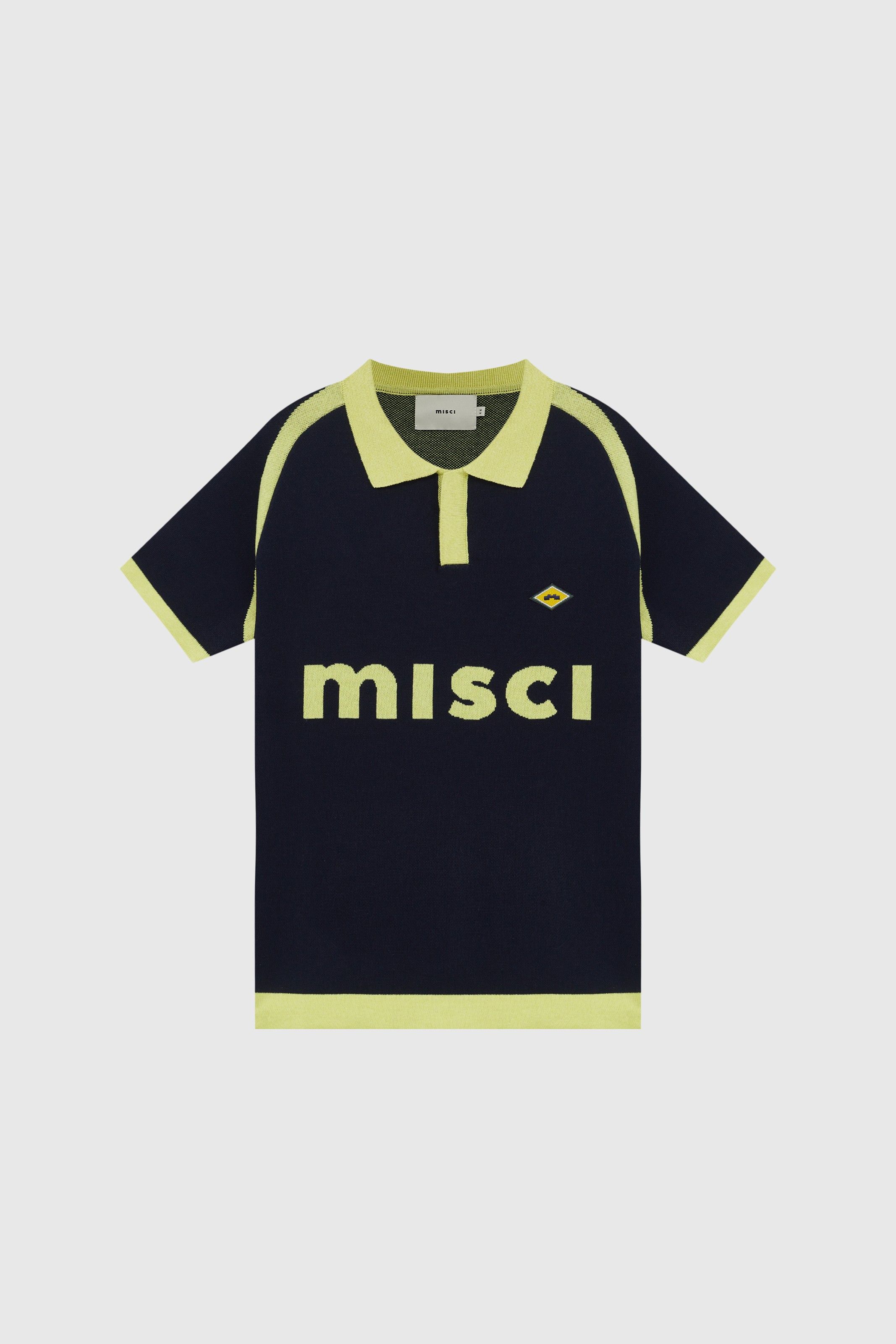 POLO TORCIDA MARINHO AMARELO | NAVY YELLOW POLO FAN