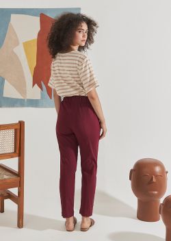 Calça Nina Beterraba