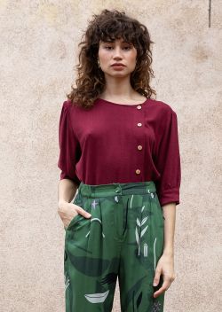 Blusa Alecrim Beterraba