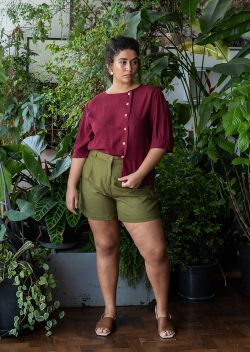 Blusa Alecrim Beterraba