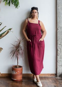Vestido Proteção Beterraba