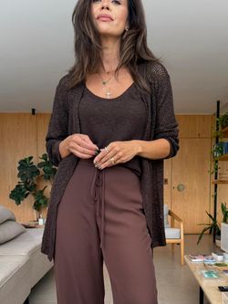 BLUSA TRICOT FLAMME S/ MANGA